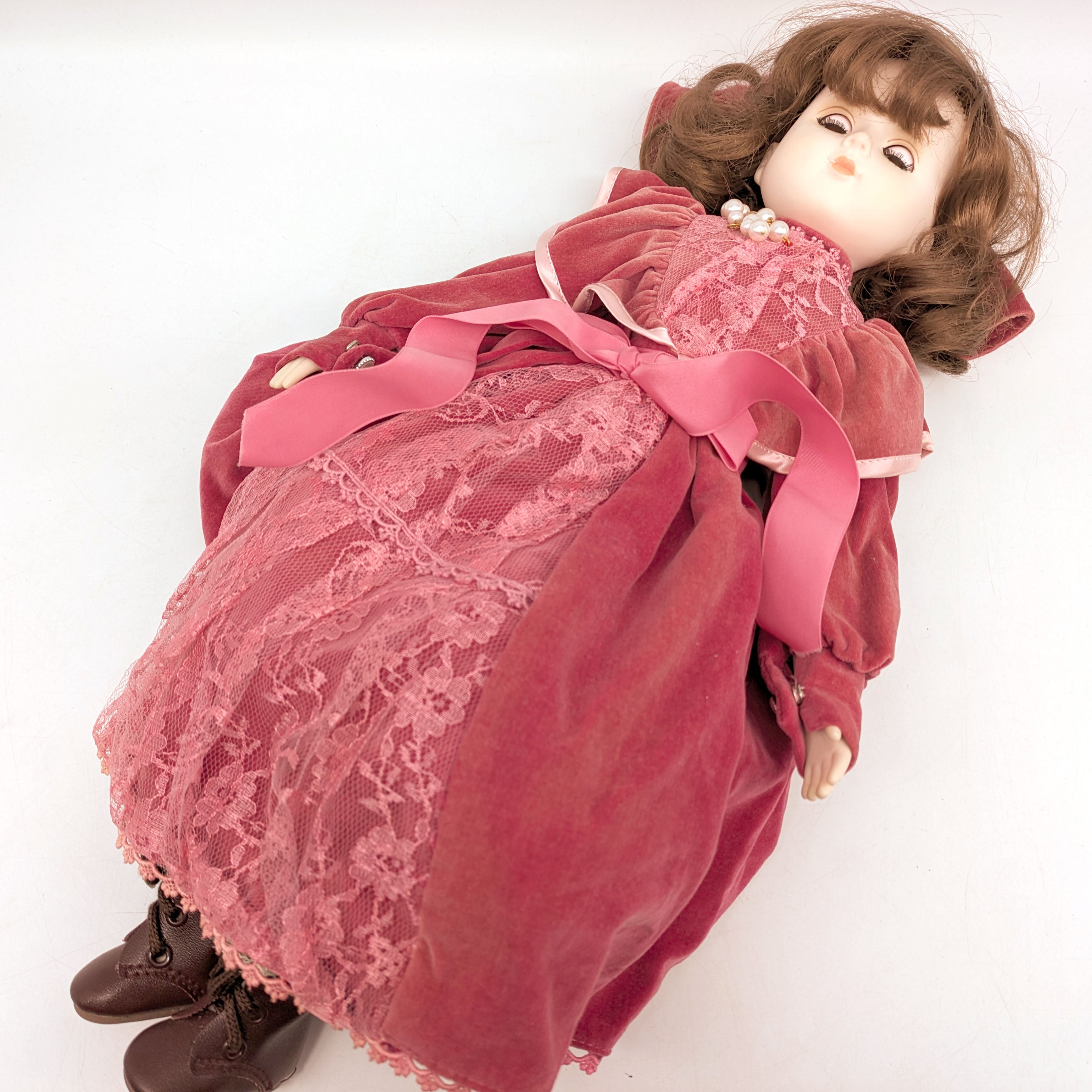 オオイケ・エレガンスドール・スリープアイ・レトロ人形・No.240306-14
