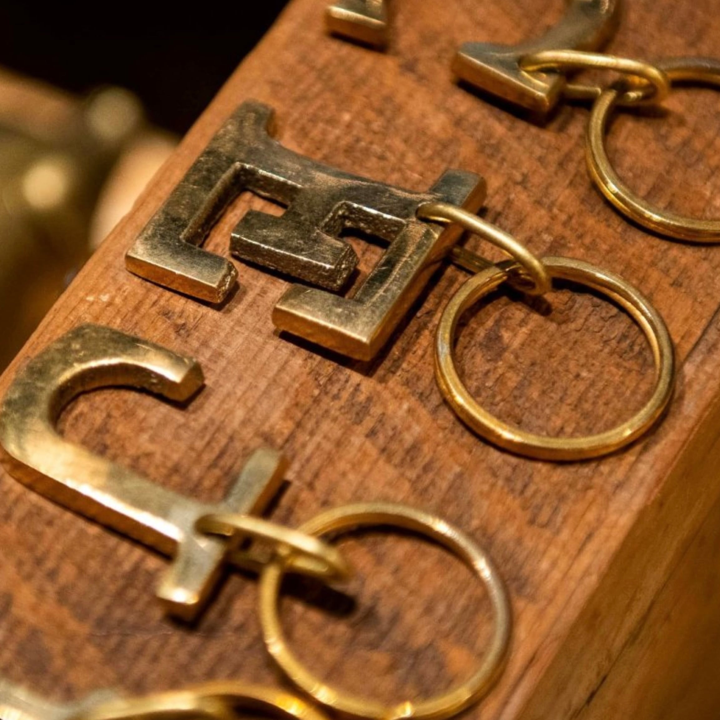 TOSSDICE ブラスレター キーリング | Zakka so-la