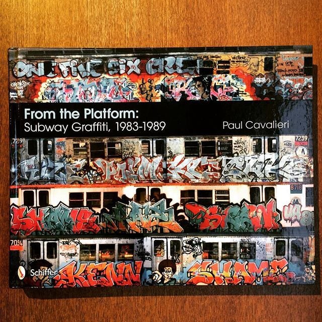 グラフィティアートの本「From the Platform: Subway Graffiti, 1983