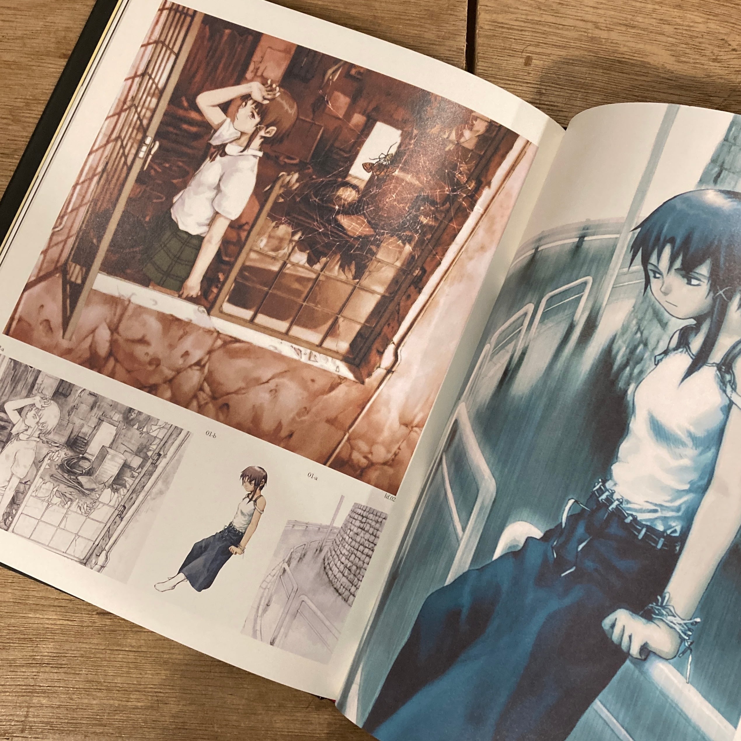 lain: 安倍吉俊画集オムニプレゼンス / an omnipresence in wired lain