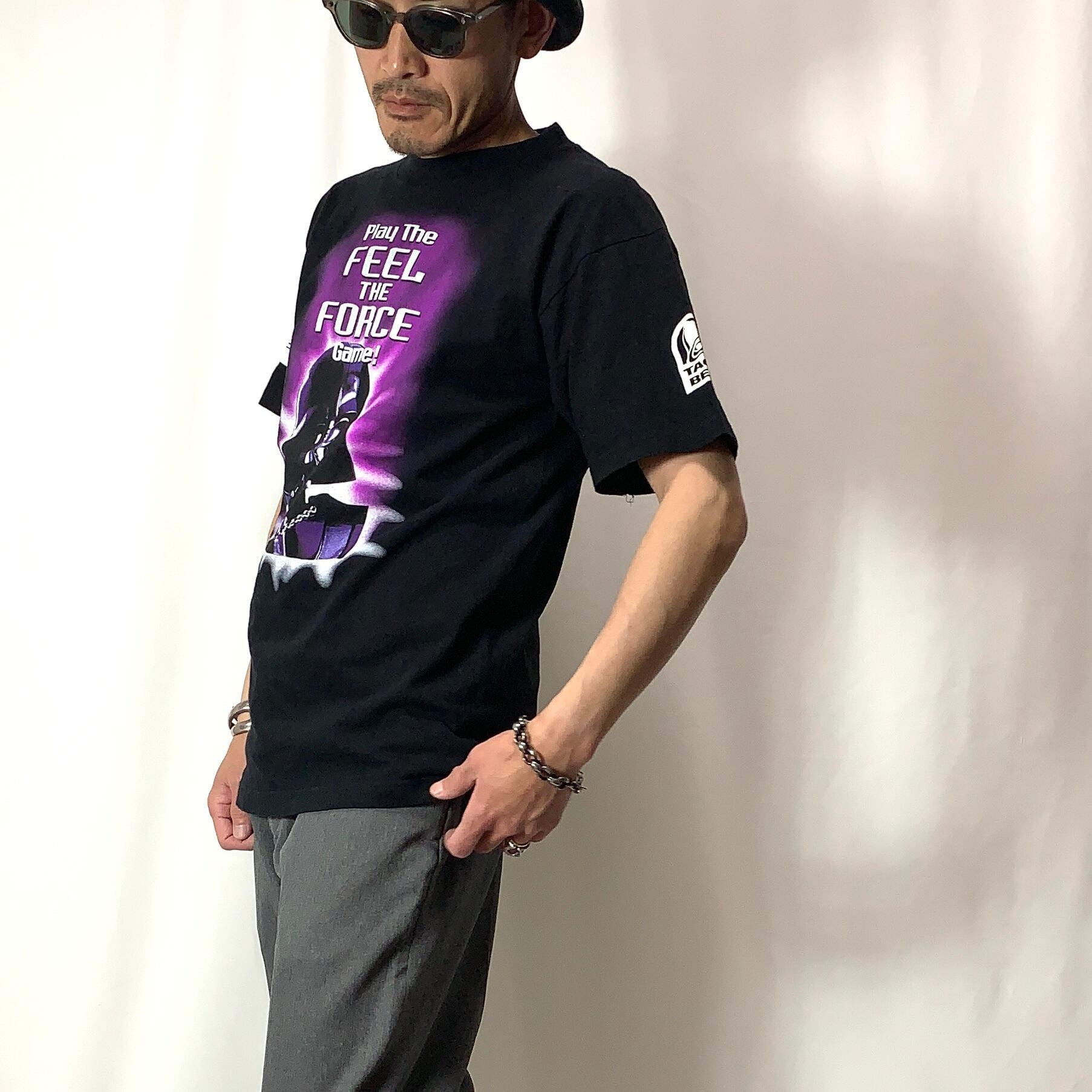 vintage 90s Darth Vader STAR WARS print T-shirt MOVIE PEPSI TACO