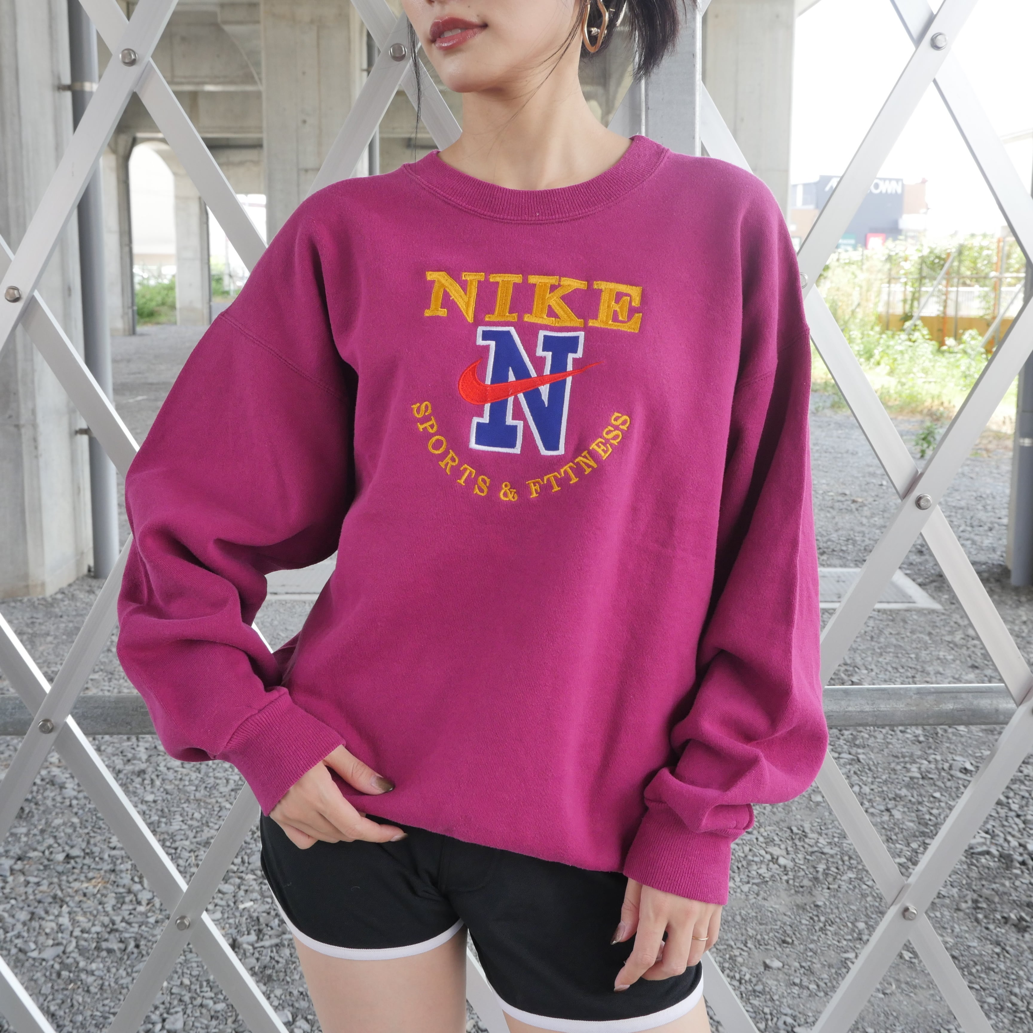 NIKE 90s MADE IN USA | Logo long sweat | JoliPe | vintage,used