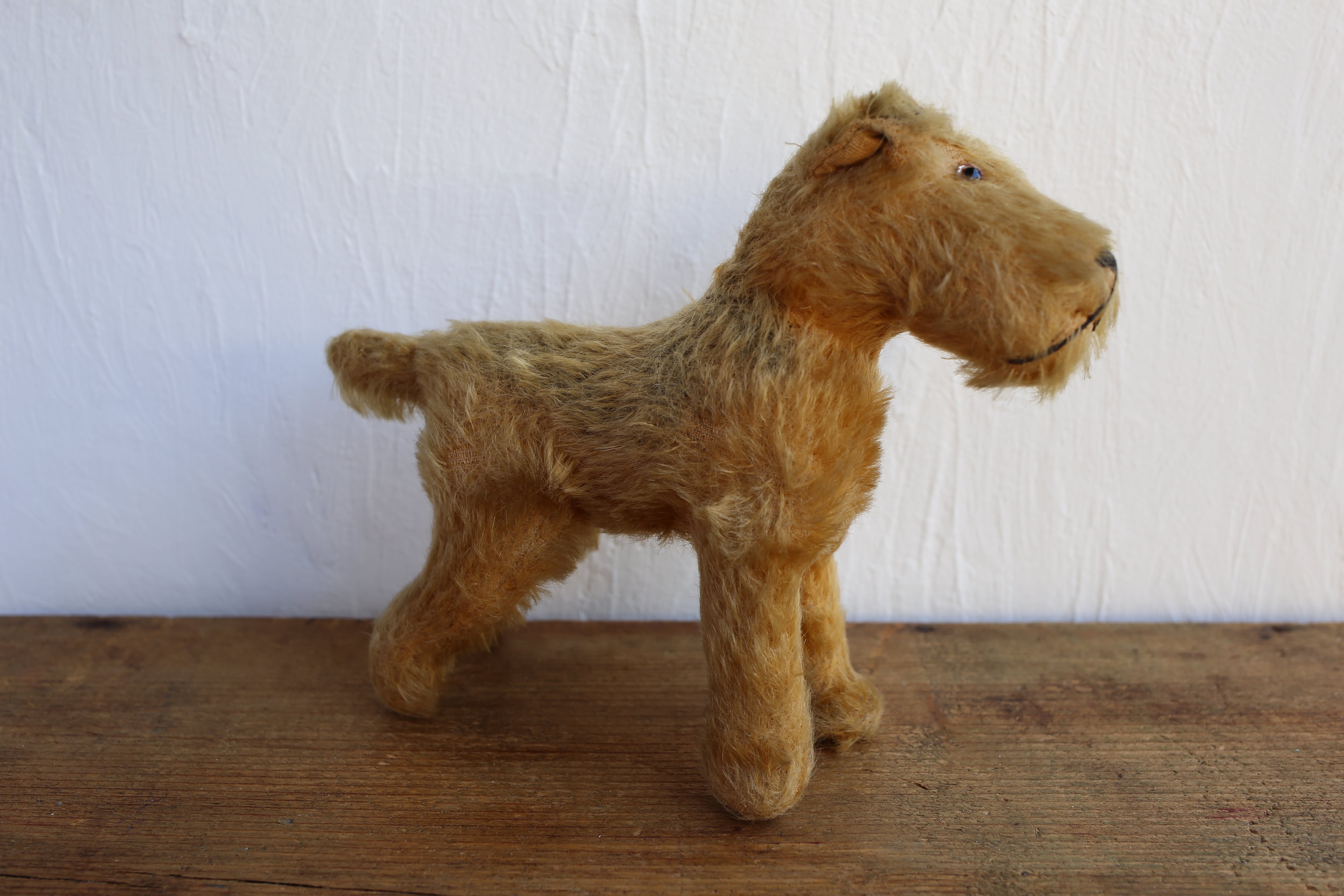 フランス アンティーク ヴィンテージ 犬のぬいぐるみ テリア | EMUPARIS