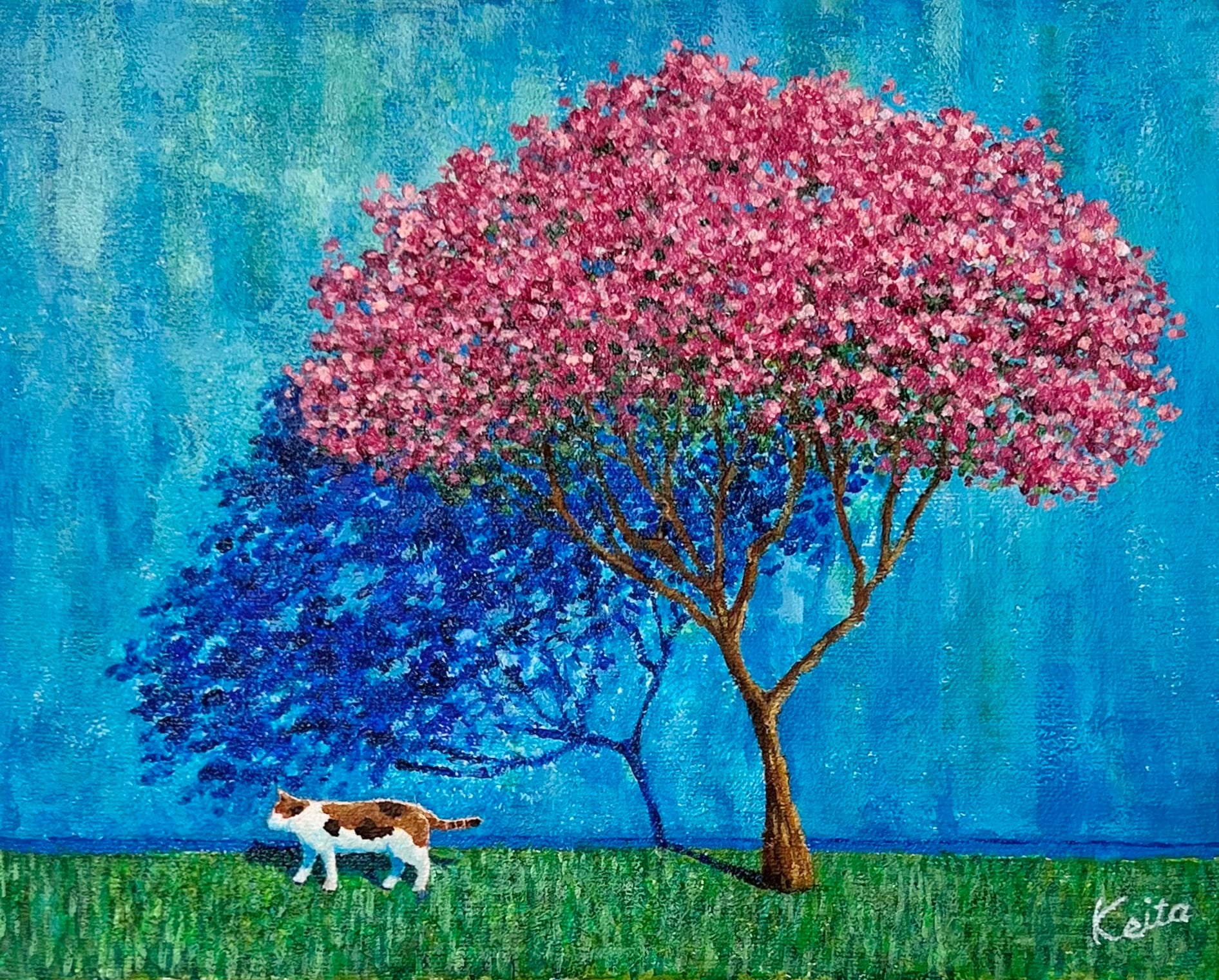 アクリル画 風景 1136 アクリル画 風景 1136 アクリル画 風景 1136