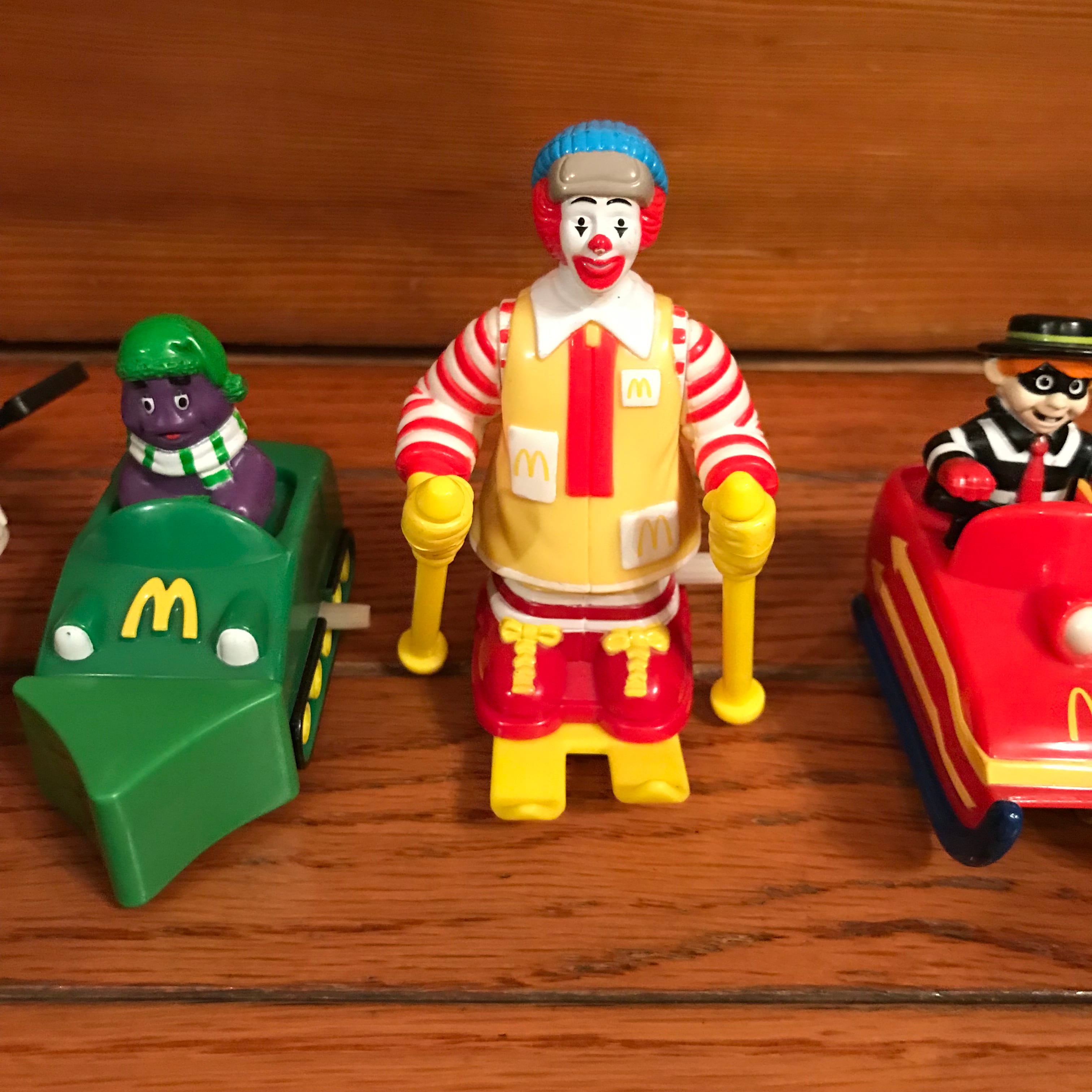 90's マクドナルドトイ 『マックふゆやすみ/ウィンタースポーツ