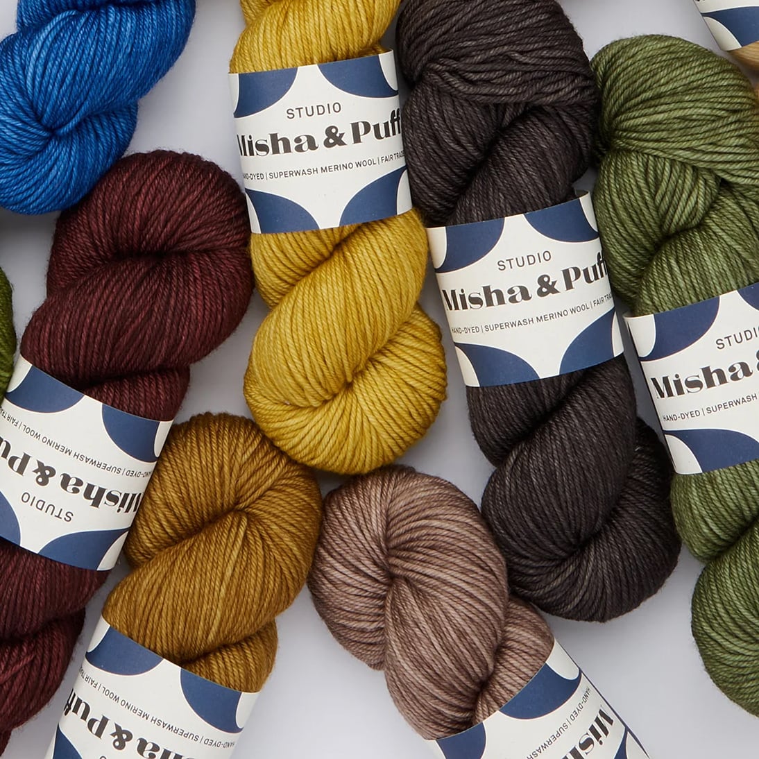 Studio Misha & Puff 100% RWS certified superwash merino wool 100g