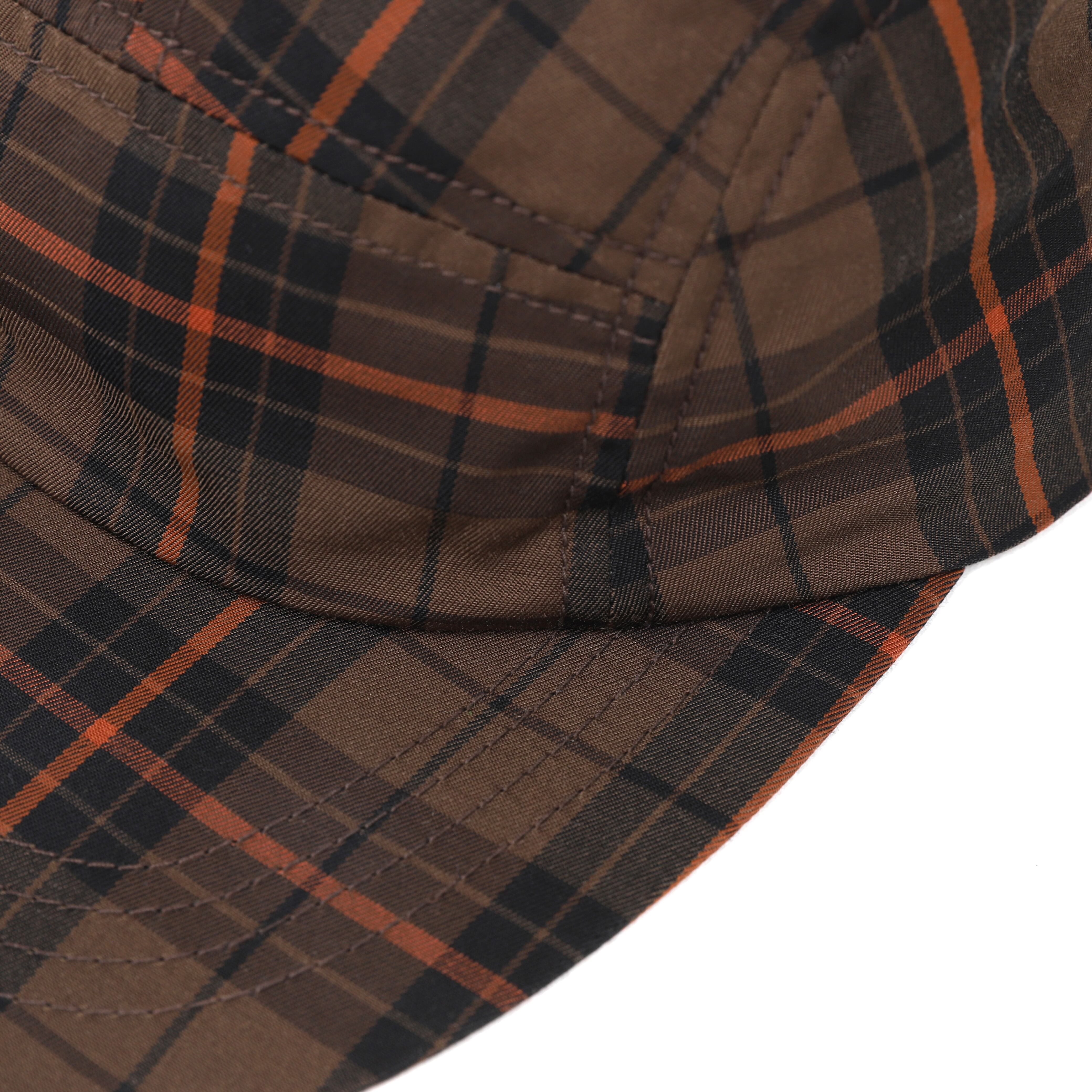 Cotton Nylon Water-repellent Jet Cap (check) | OVY