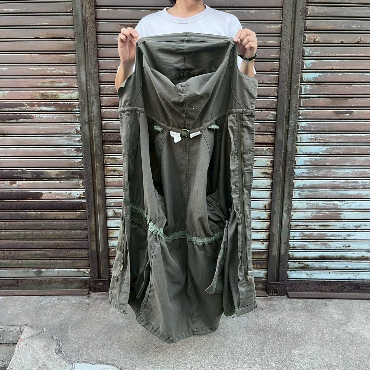 80s フランス軍 実物 M-64 ヴィンテージ フィールドパーカー 86C