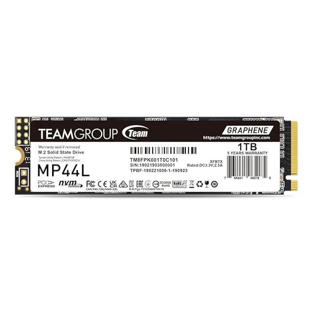 シリコンパワー 1TB US75 NVMe PCIe Gen4 M.2 2280 SSD R/W 最大7000