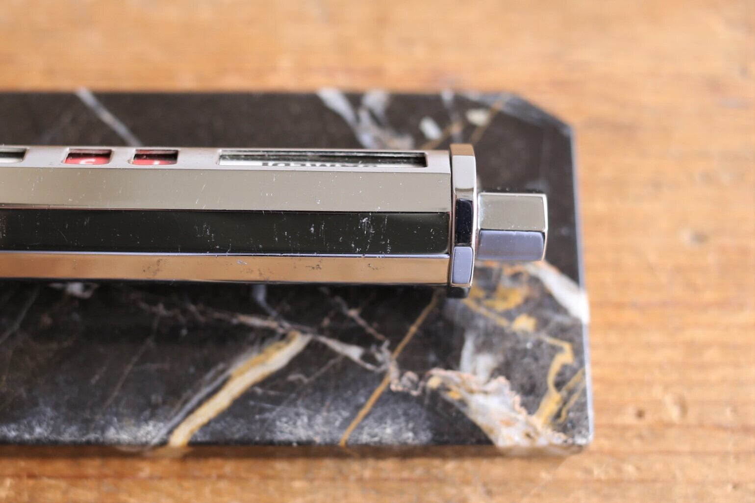 フランス ヴィンテージ 万年卓上カレンダー 『GOLD STARRY』大理石 N