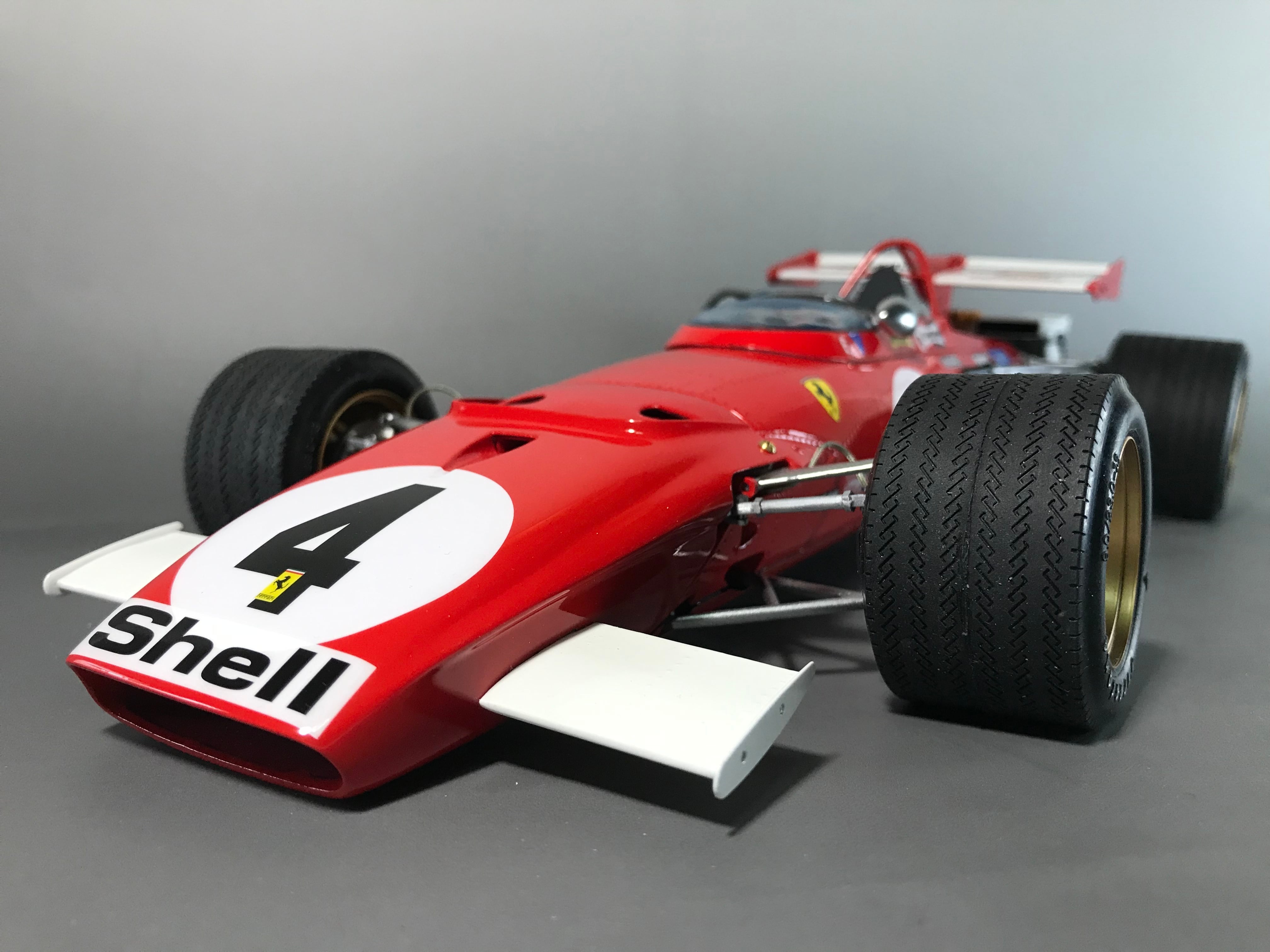 制作サンプル タミヤ1/12 フェラーリ312B完成品 | Ken-1 Model Car Works