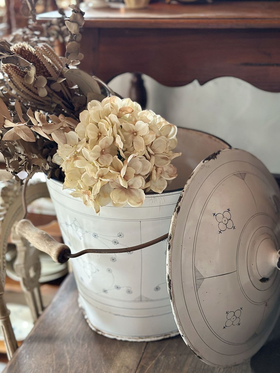 バケツ | Brocante de La Cocotte （フランスアンティーク・ドライ