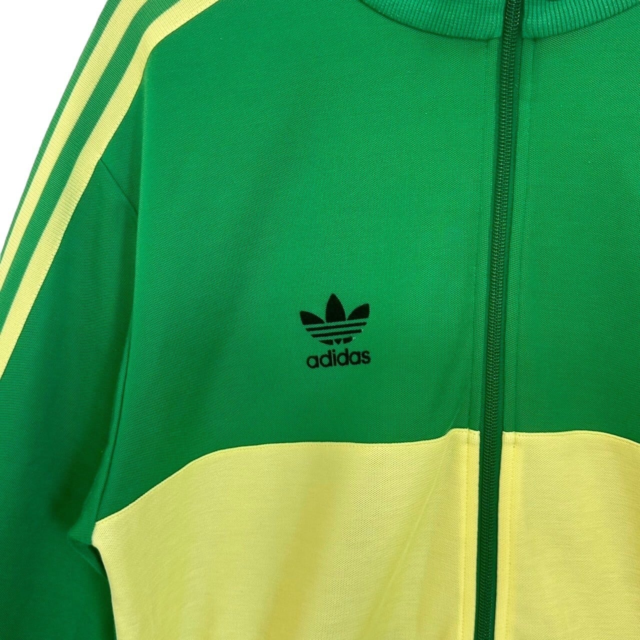 adidas アディダス トラックジャケット ジャージ 刺繍ロゴ バイカラー