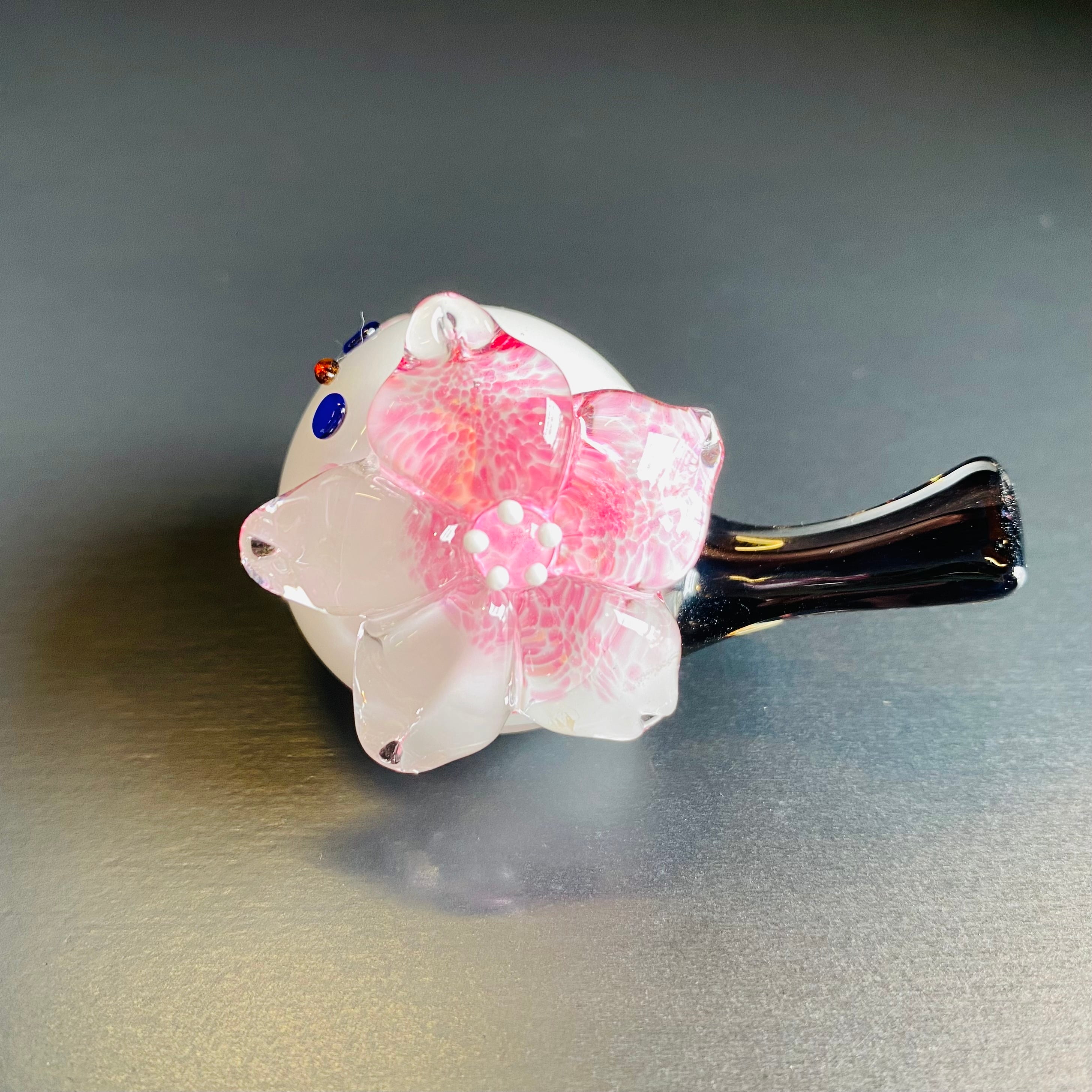 春限定）桜シマエナガ | グラスアートエヌプラス