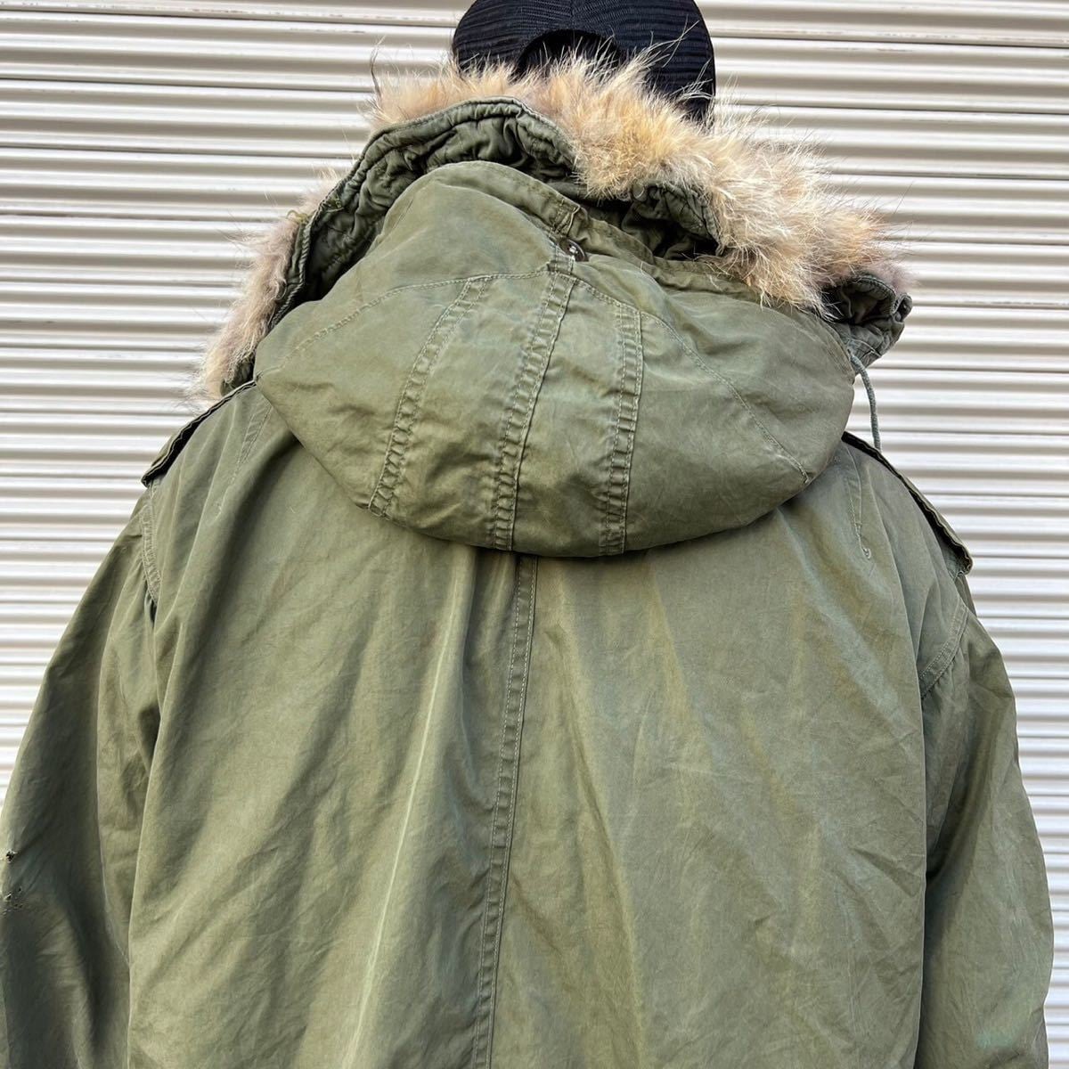 50s M-51 パーカー フィッシュテール フード シェルセット 米軍実物