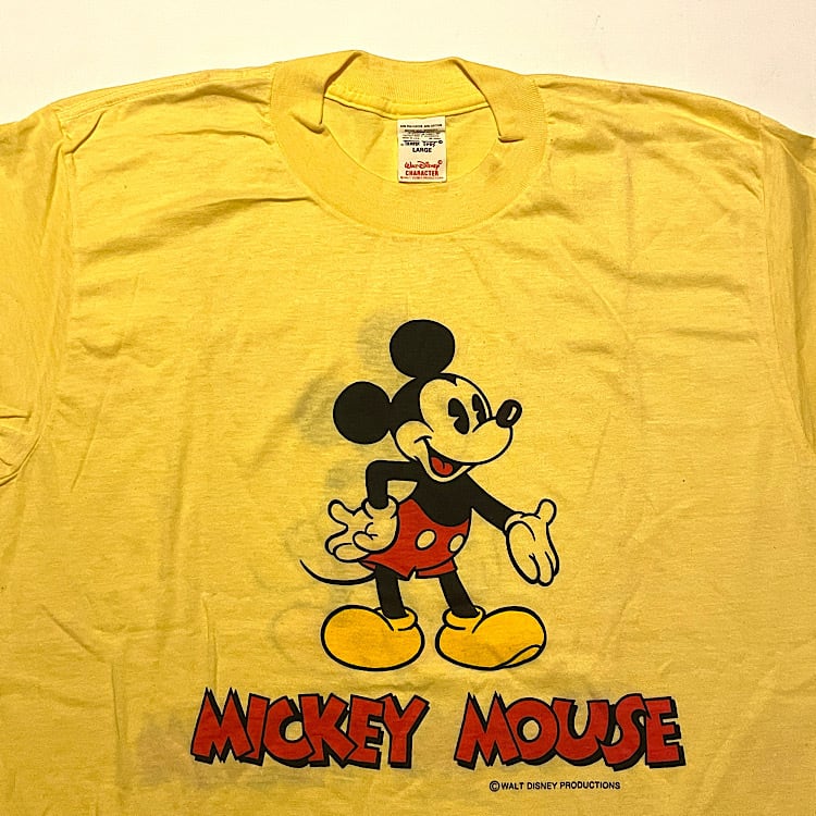 激レアデッドストック 70s ミッキーマウス ディズニーオフィシャル