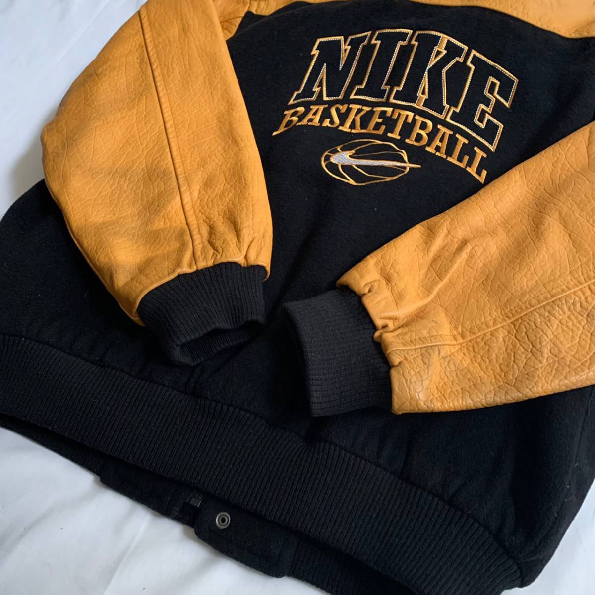 90s NIKE ナイキ スタジャン アワードジャケット バーシティジャケット