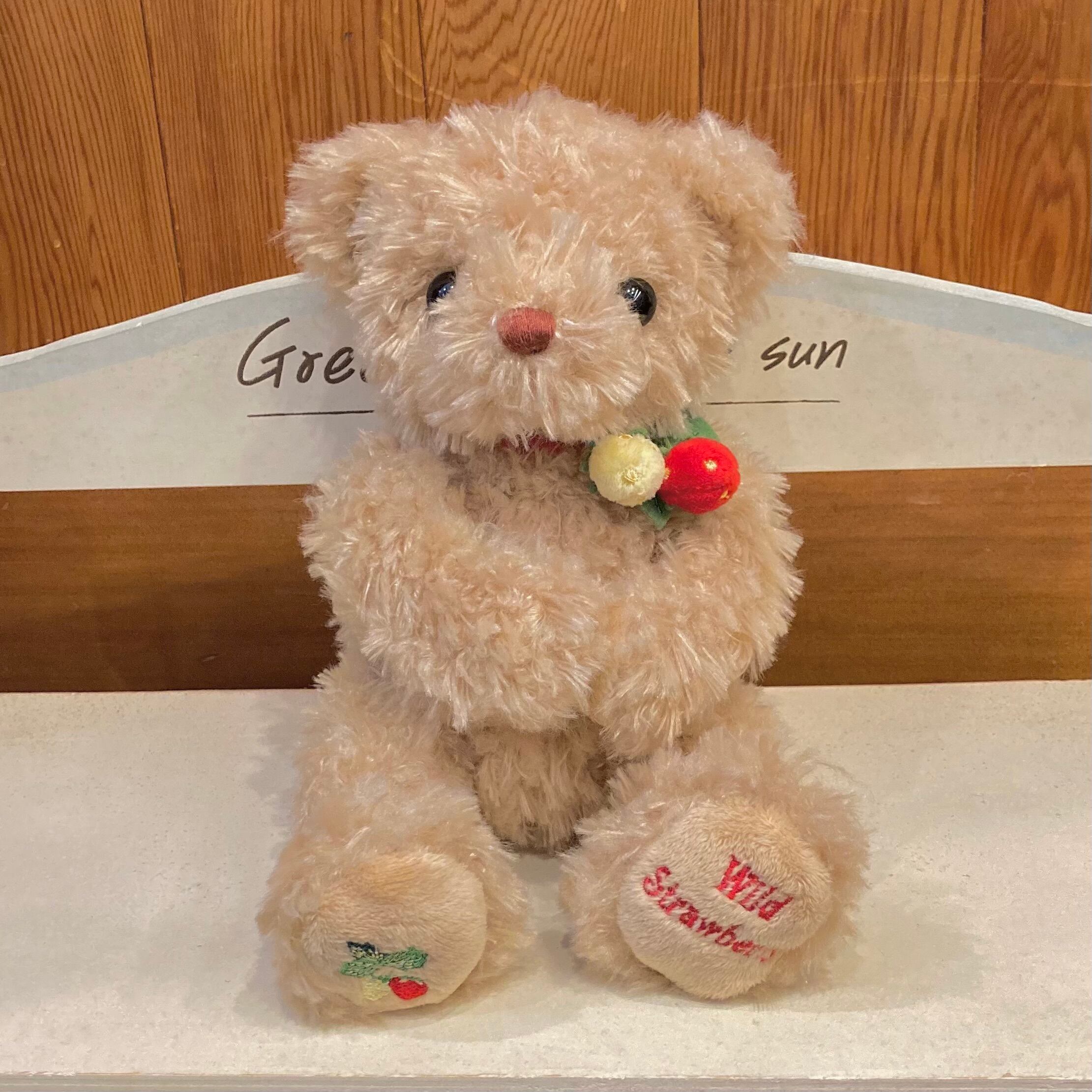 ワイルドストロベリーベア S ピンク | 円山裏参道WawA◎◎ミュージアム