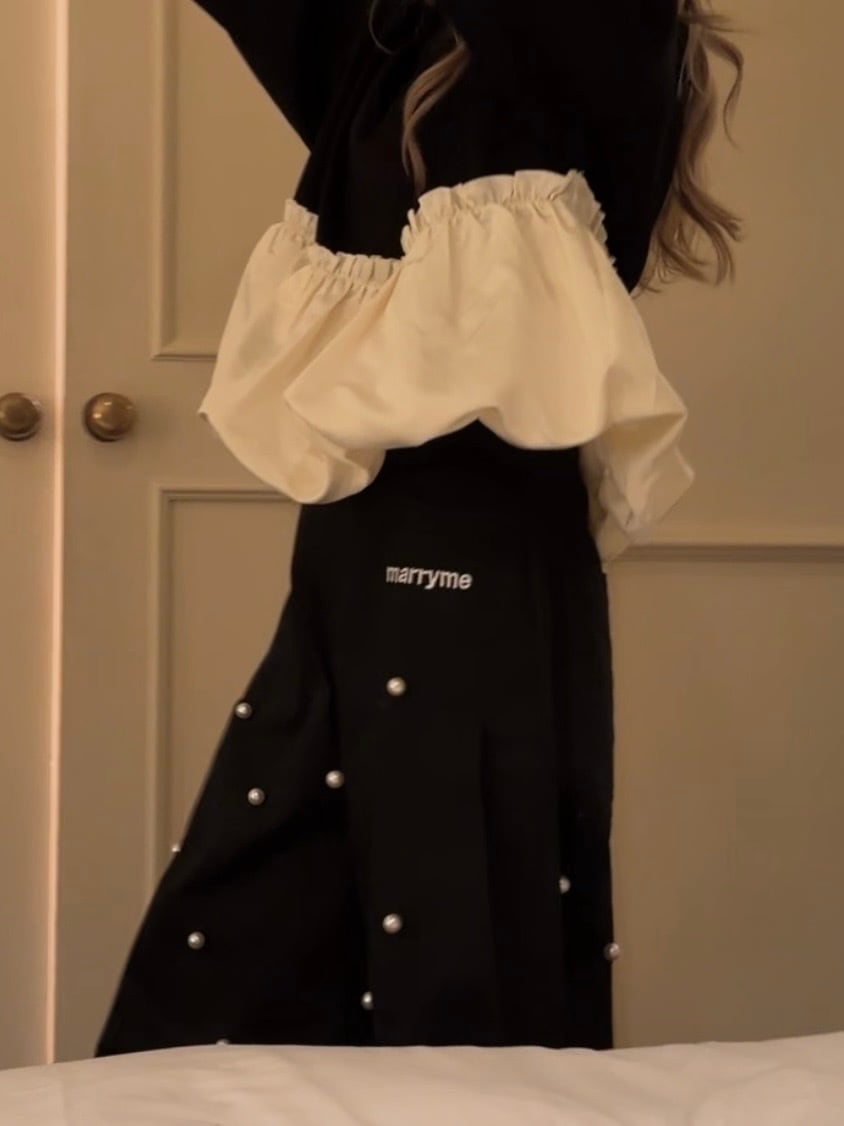 WHIP SWEAT black | MARRY ME.official