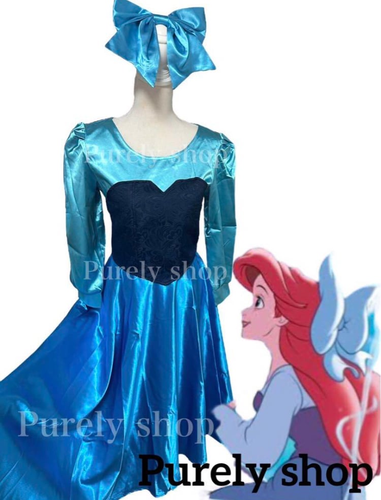 ディズニープリンセス リトルマーメイド アリエル キスザガール ドレス