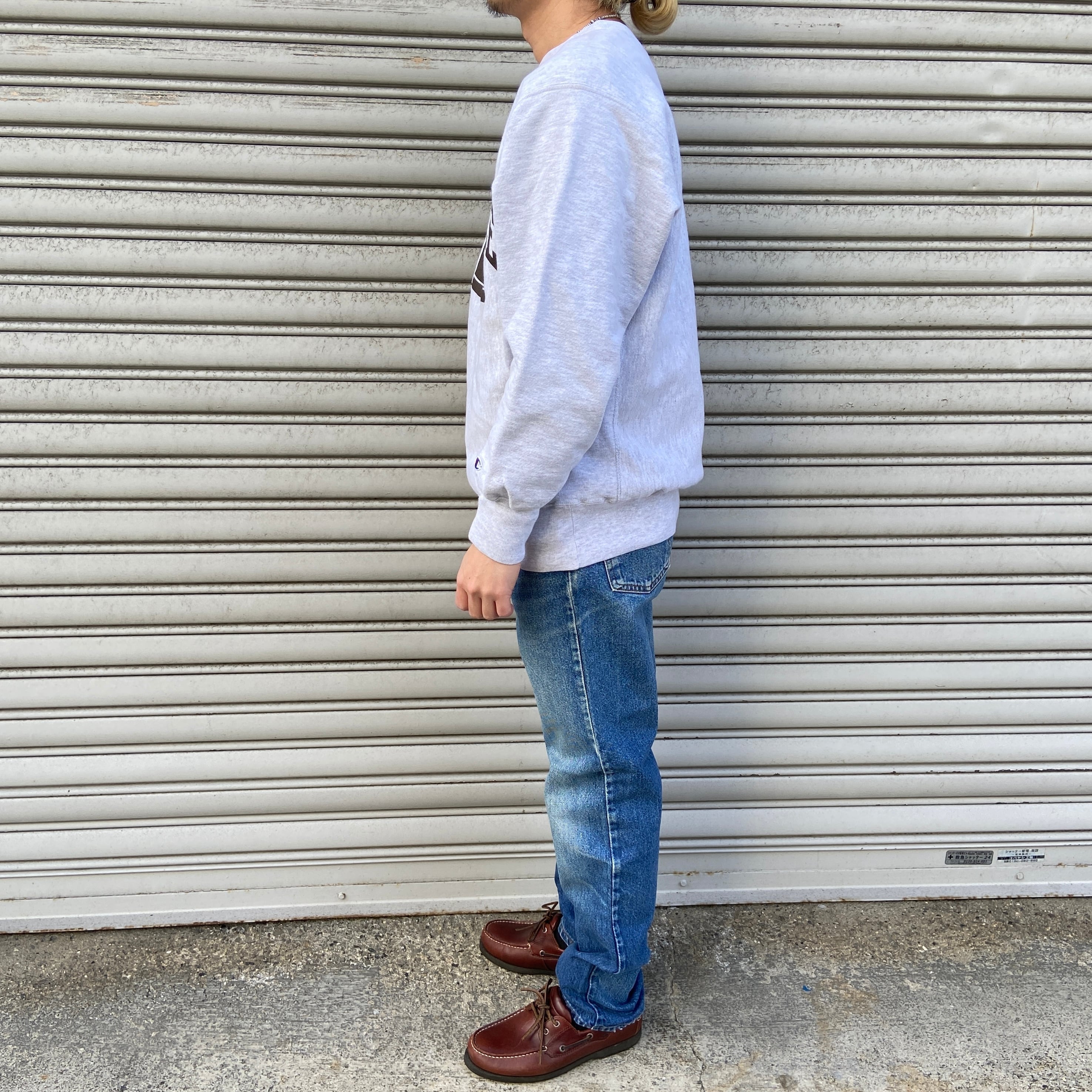 90s USA製 Champion リバースウィーブスウェット グレー XL | 古着屋 Uan