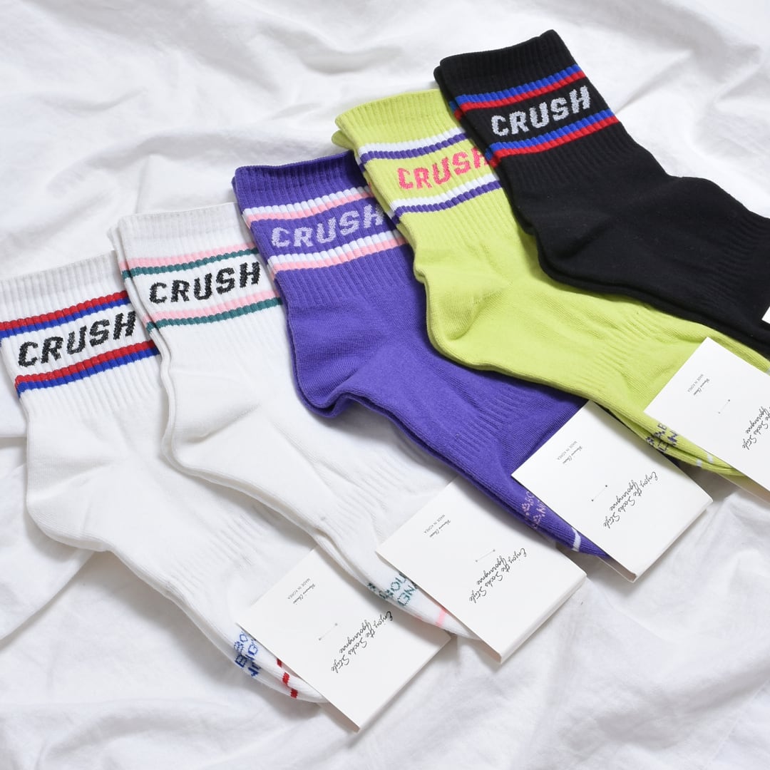 CRUSH カラーラインソックス | VOLCAN&APHRODITE