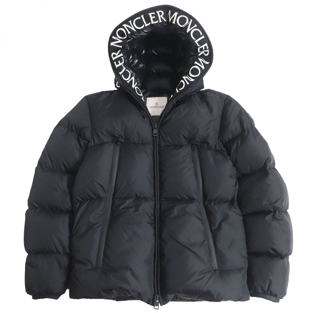 美品□21-22AW MONCLER/モンクレール ロゴ刺繍デザイン MONTCLA