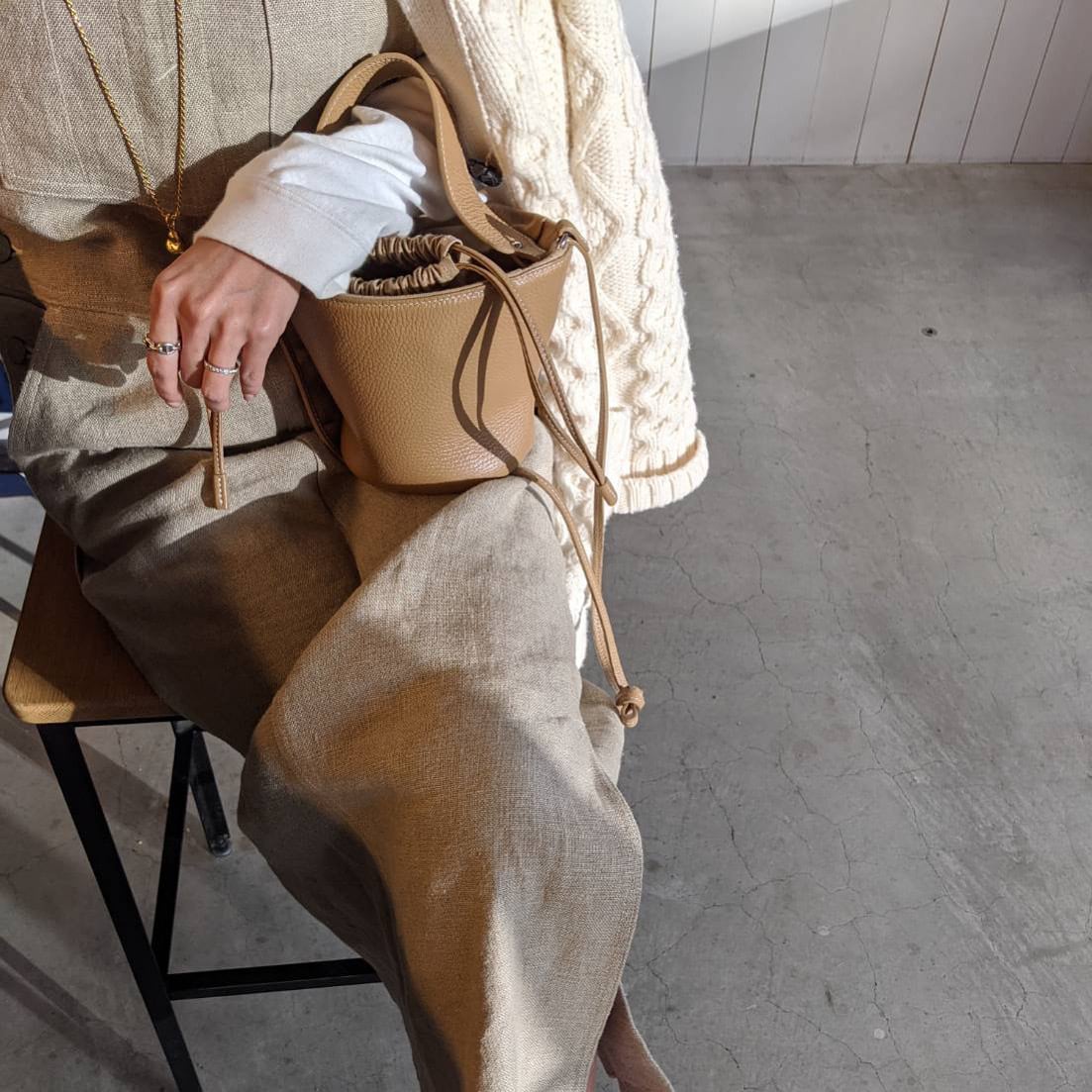 Pottery Bag/BEIGE | ayako