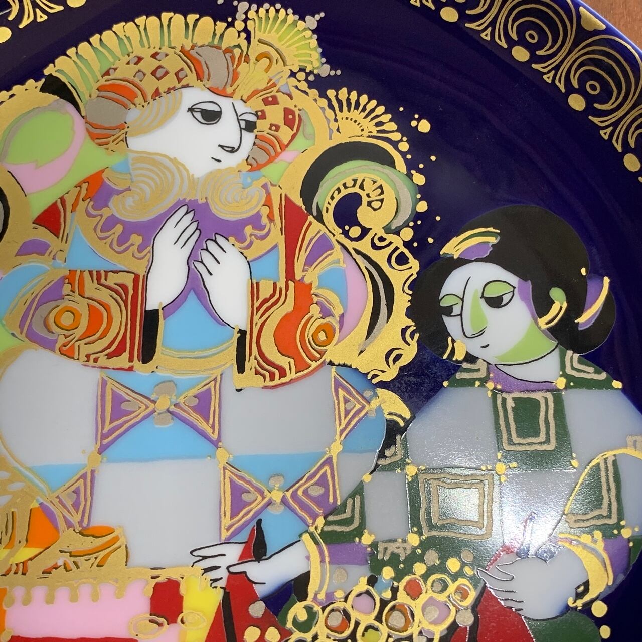 ローゼンタール スタジオライン ビヨン・ウィンブランド 絵皿 限定品