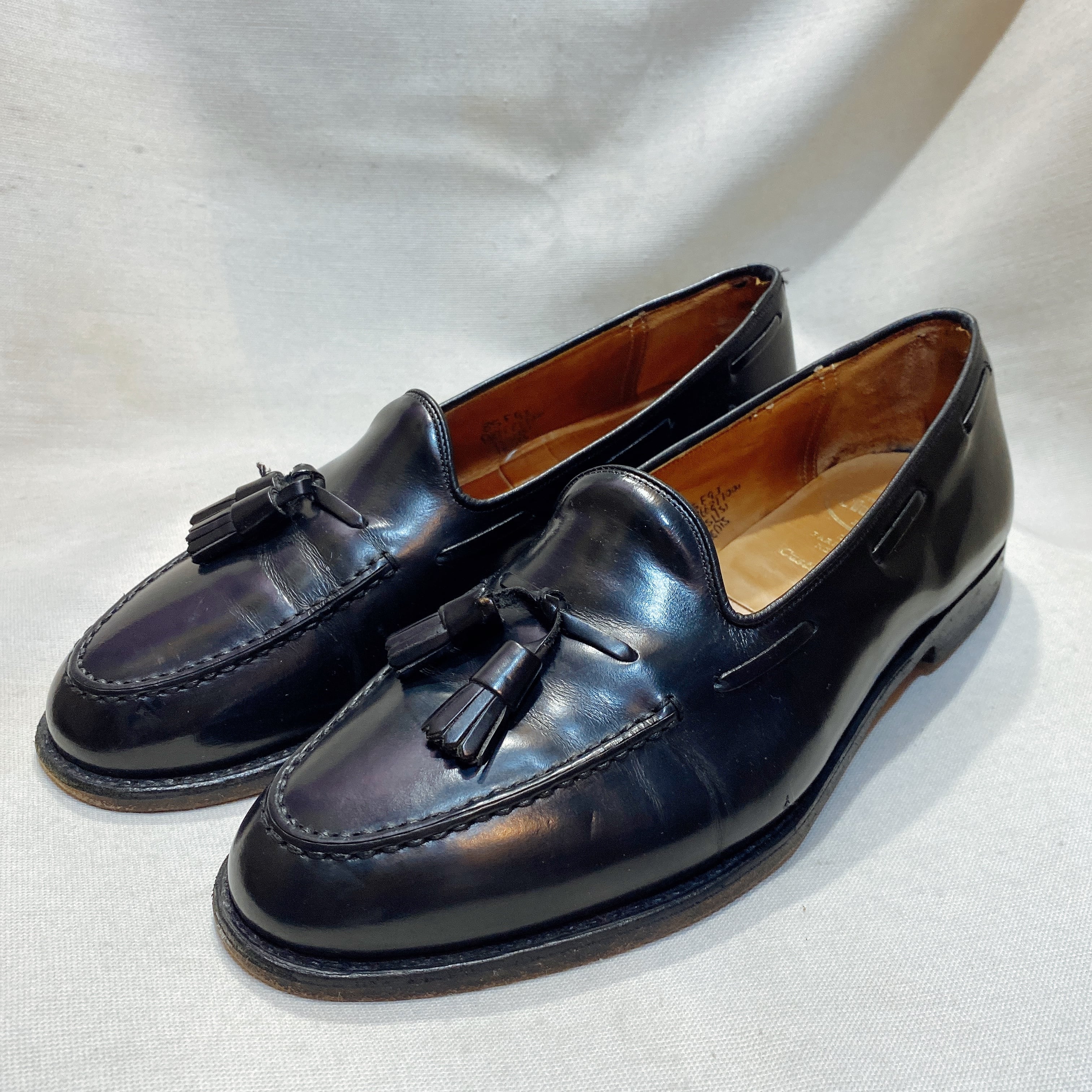 チャーチ タッセルローファー 黒 レザー Church's ラスト93 | UTA