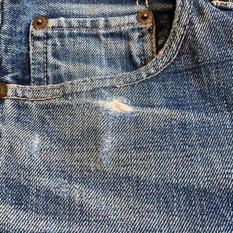 60's LEVI'S リーバイス 502 デニムパンツ Big E 501ZXX後継モデル V