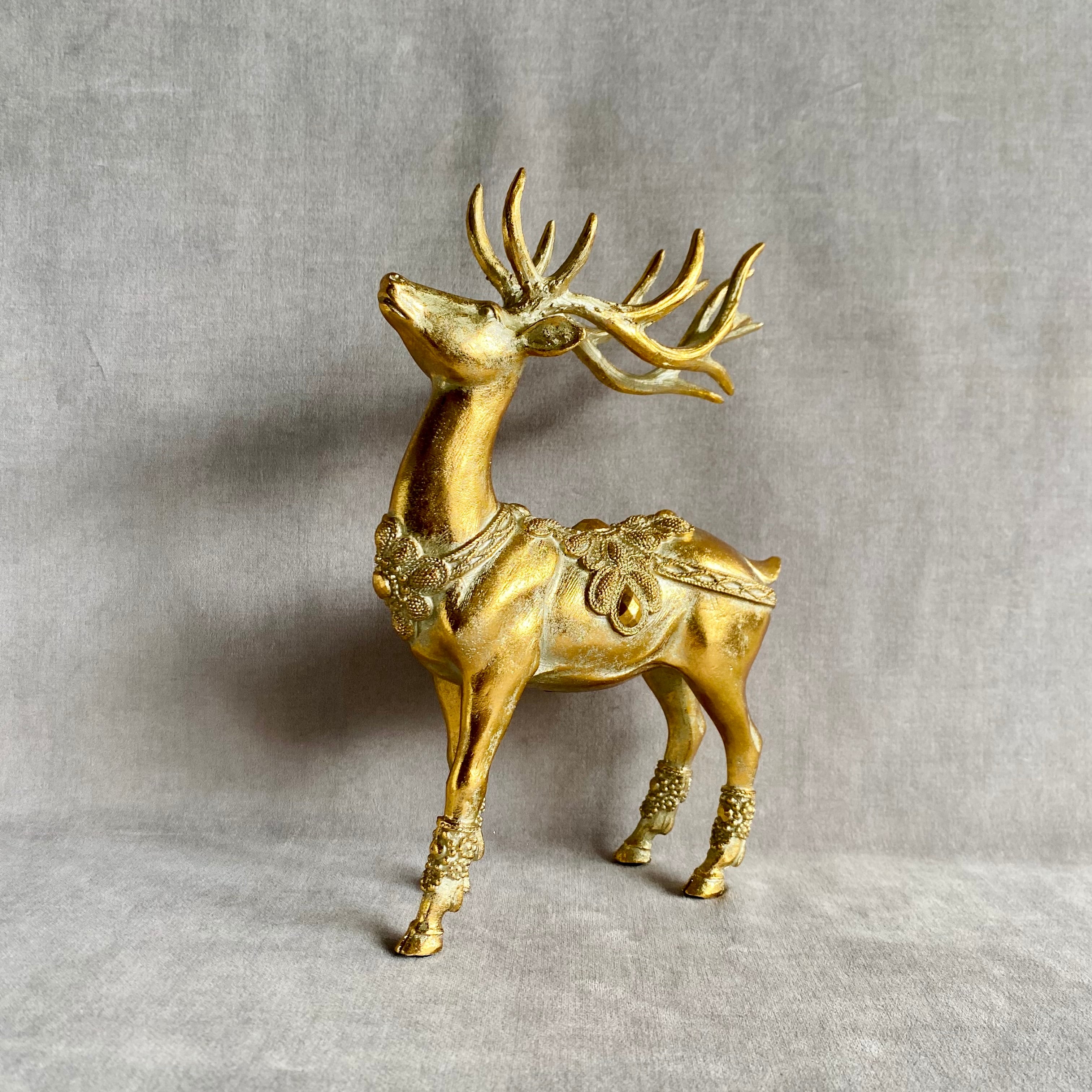 エレガント トナカイ オブジェ | ディスプレイ雑貨什器専門店 Velvety