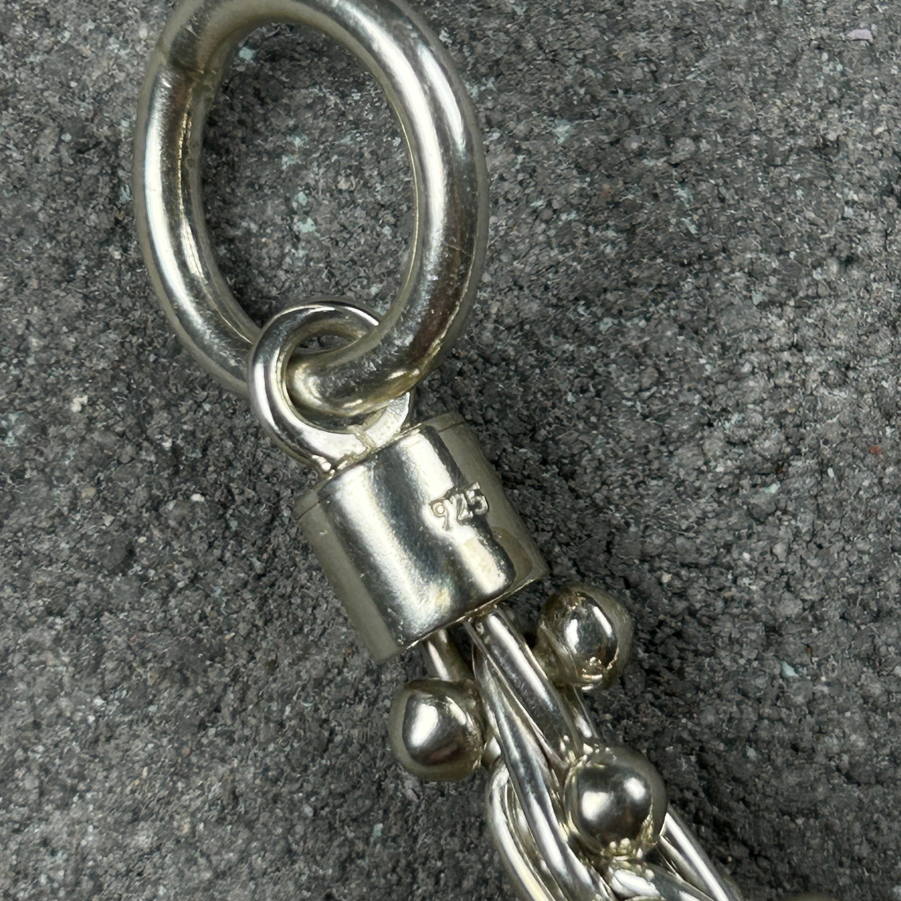 別注 メキシコ タスコ製 Taxco シルバー925 DNAマンテルブレスレット