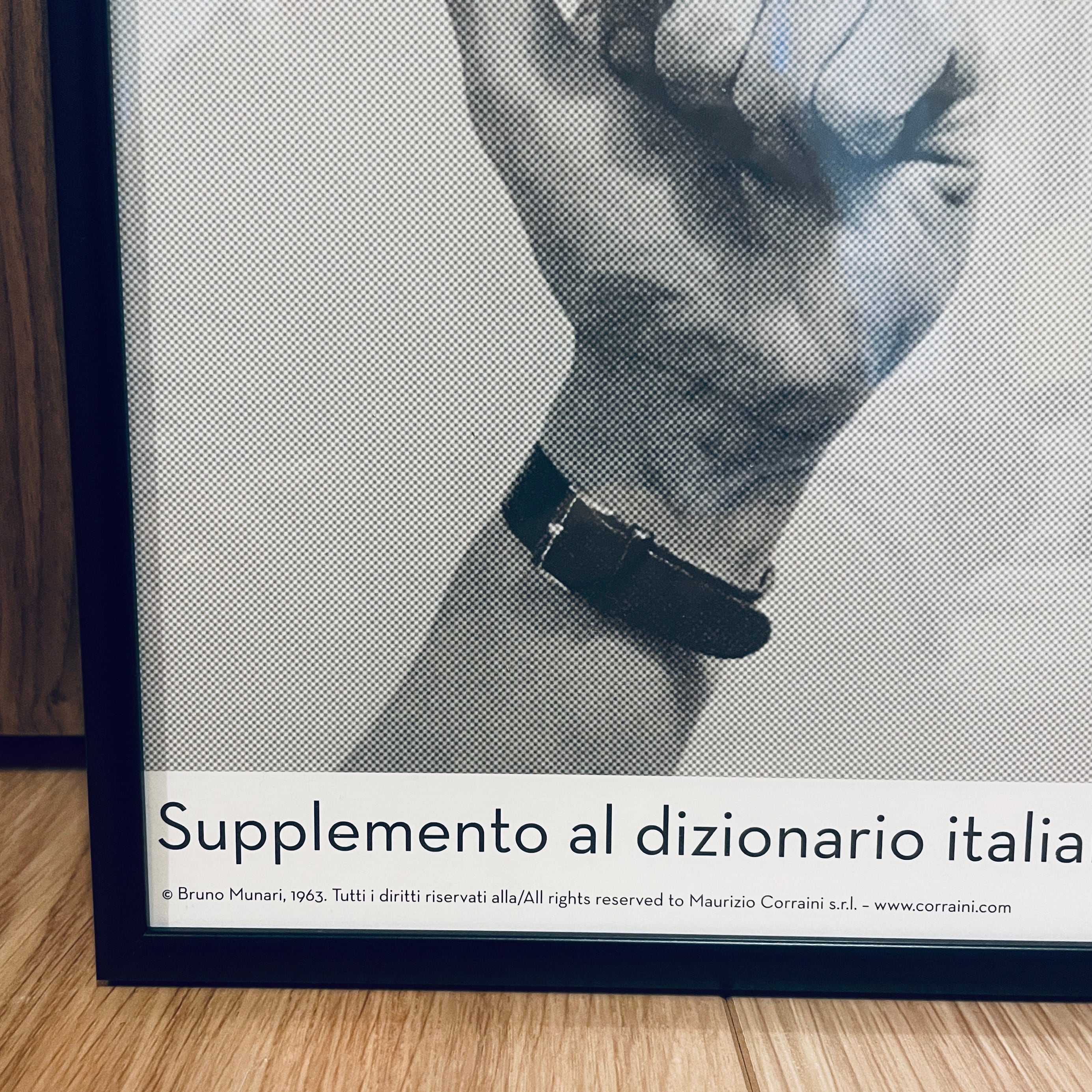 国内未入荷】特注フレーム付き ブルーノ・ムナーリ bruno munari 希少