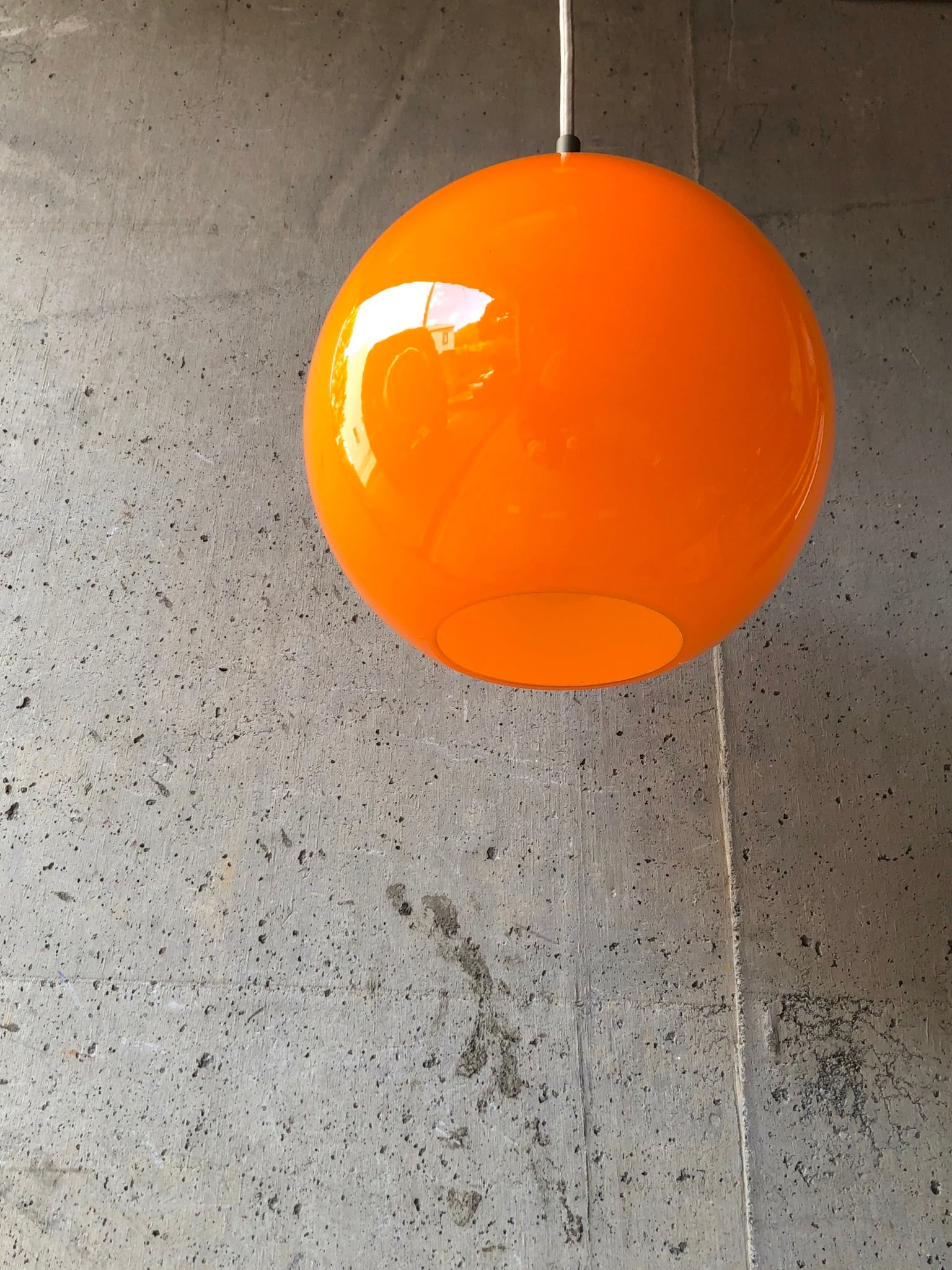 昭和レトロポップ ペンダントライト ビタミンオレンジ 電気 レトロ照明