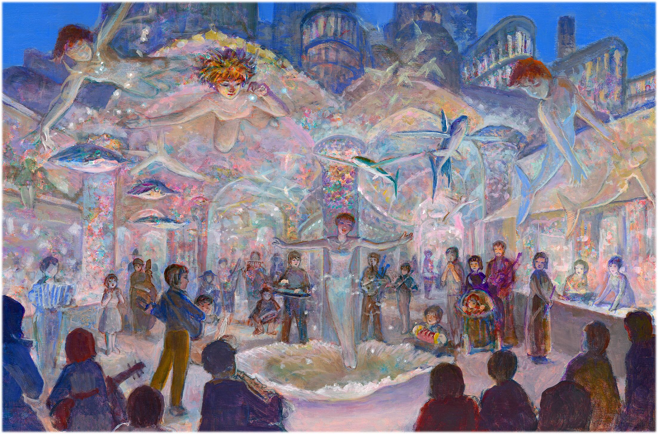 井上直久『めげゾウ発見』版画 | ART SPACE