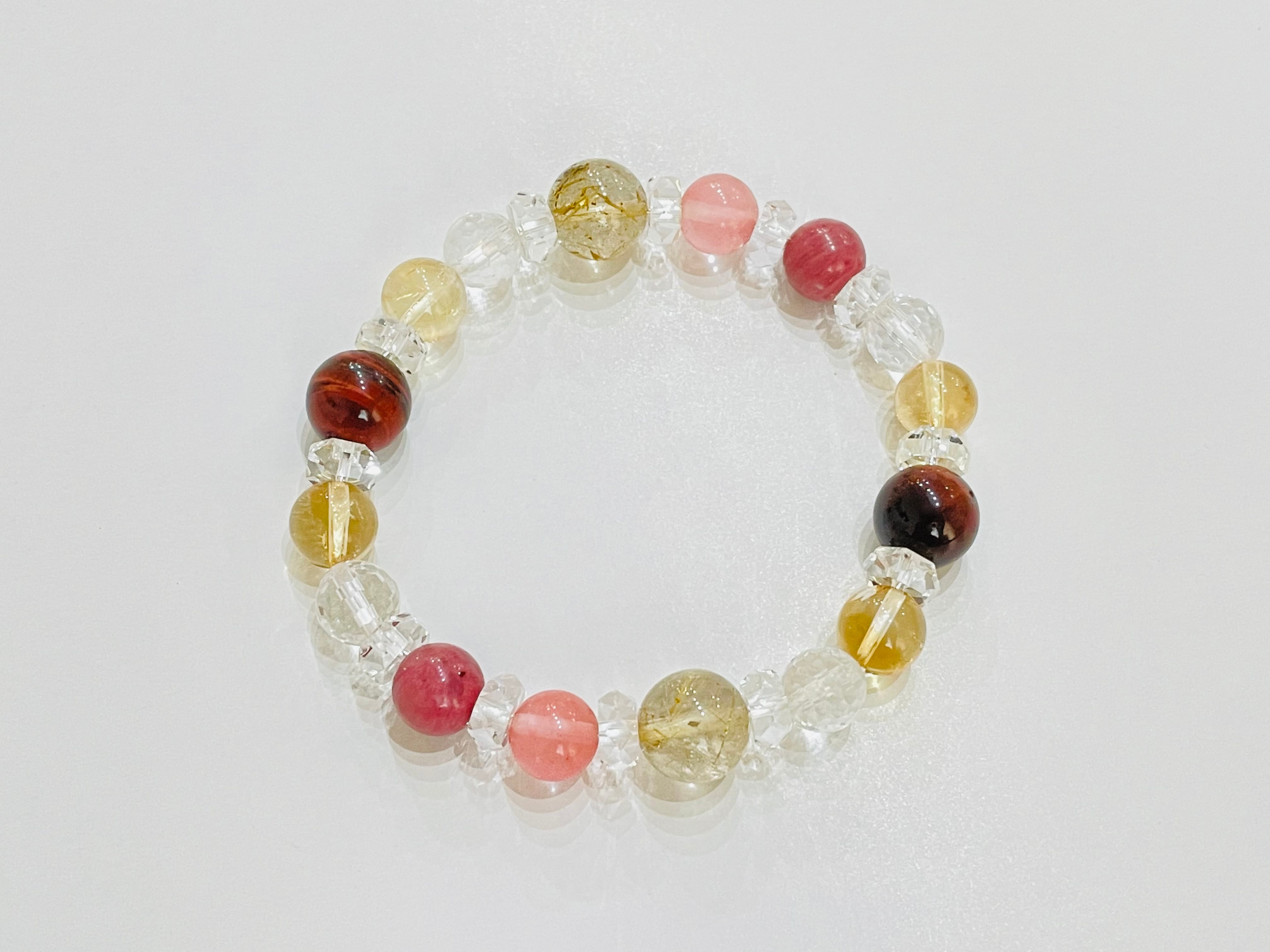 星ひとみ♦︎2026年恋愛祈願強化パワーストーンブレス☆商品番号【2