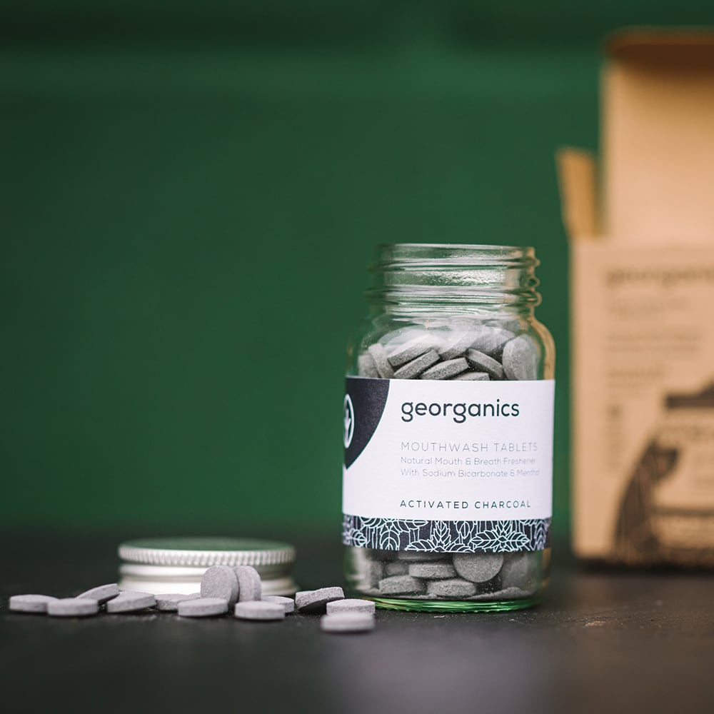 マウスウォッシュタブレット チャコール | georganics