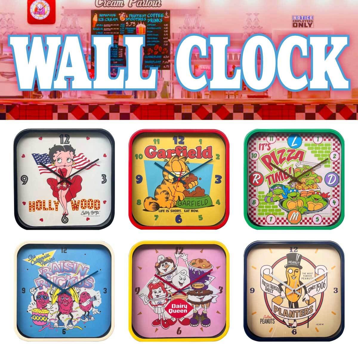 アメキャラ ウォールクロック アメリカン雑貨 | アメリカン ザッカ