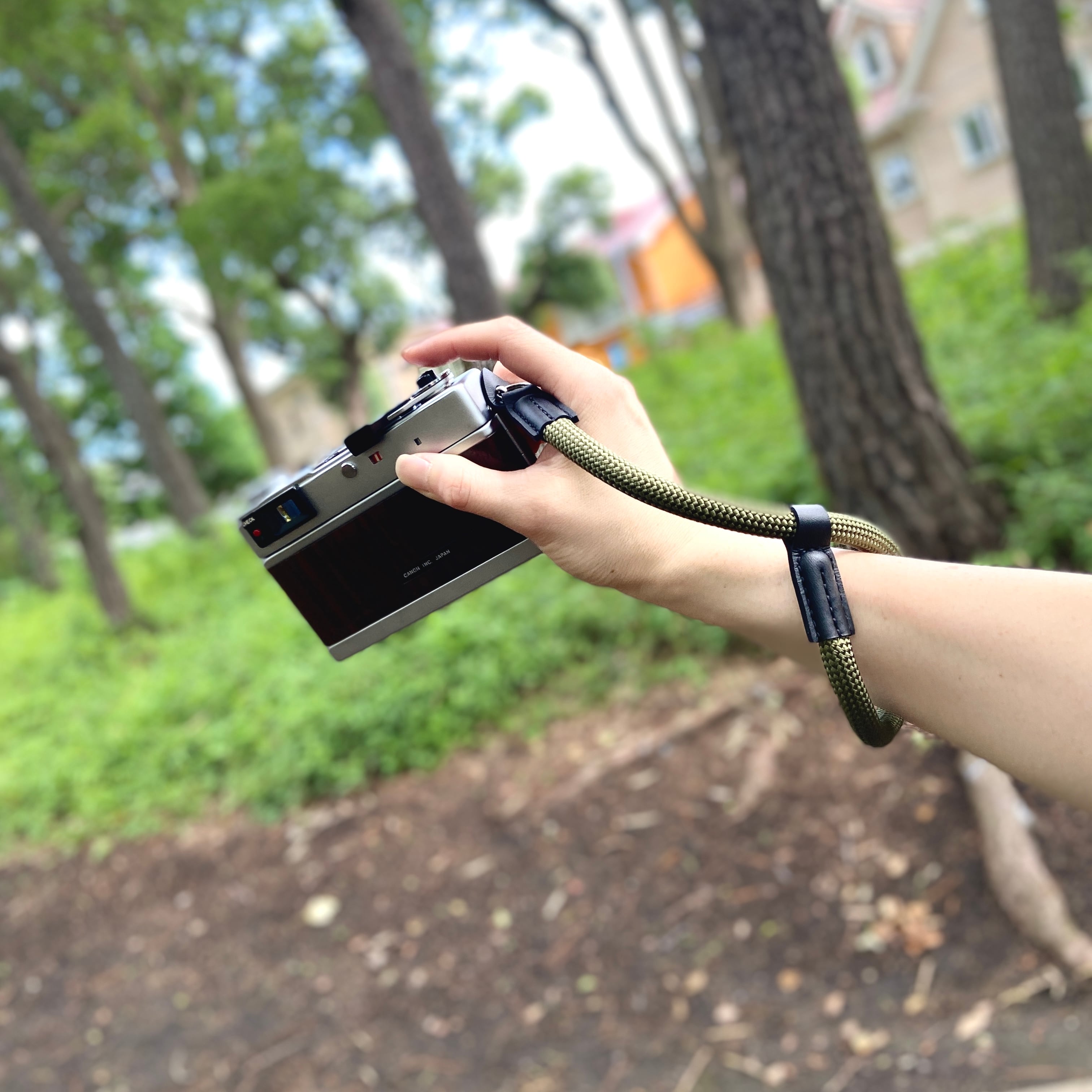 Matcha Green 抹茶グリーン Olympus 35DC | Macha Cameras