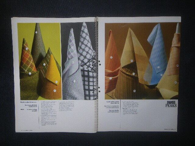 1968年 ルネ・グリュオー International Textiles Rene Gruau/Ortalion