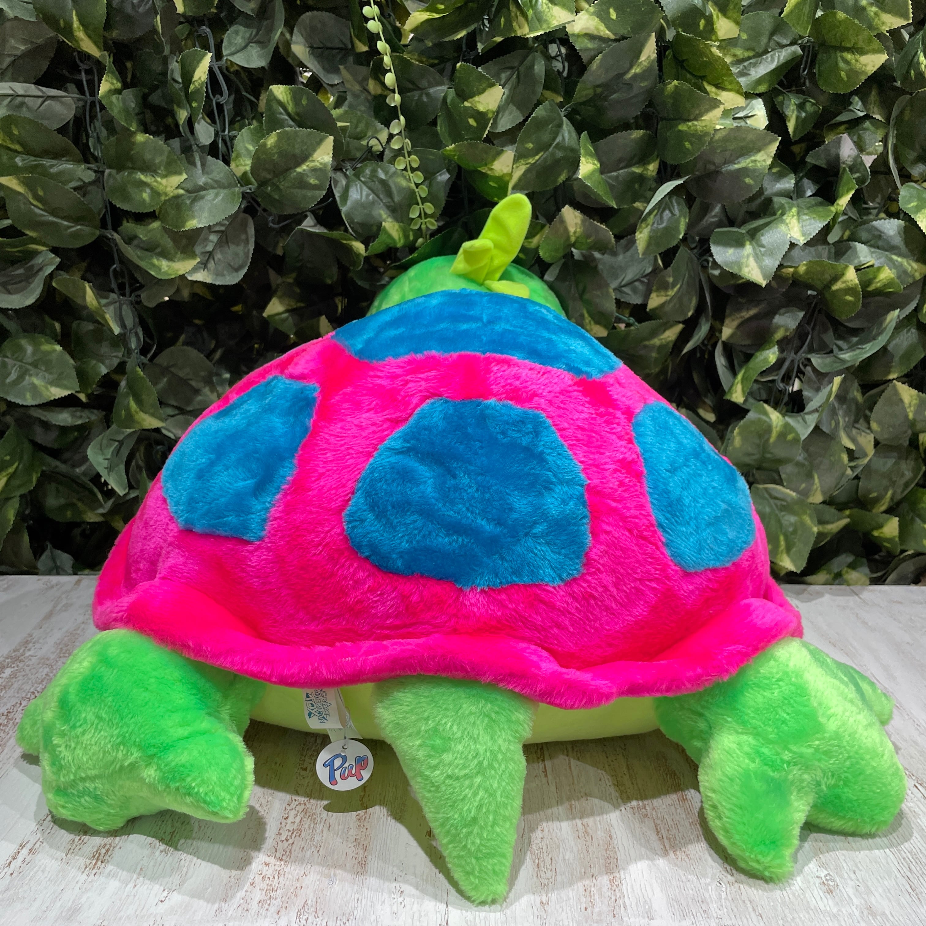 ⭐︎クレイジーカラフルタートルさん⭐︎ビッグなカメのぬいぐるみ