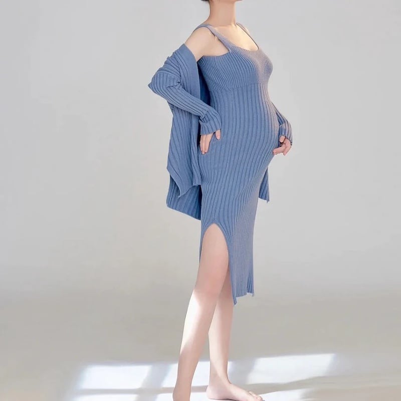 MOM】ペールニットマタニティフォトセット | Dreambaby