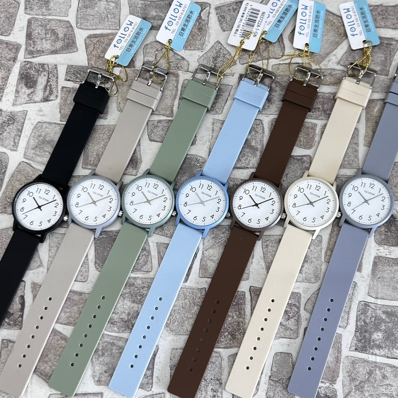 送料無料☆follow フォロー TEA SPOON N03722A-1 レディース腕時計
