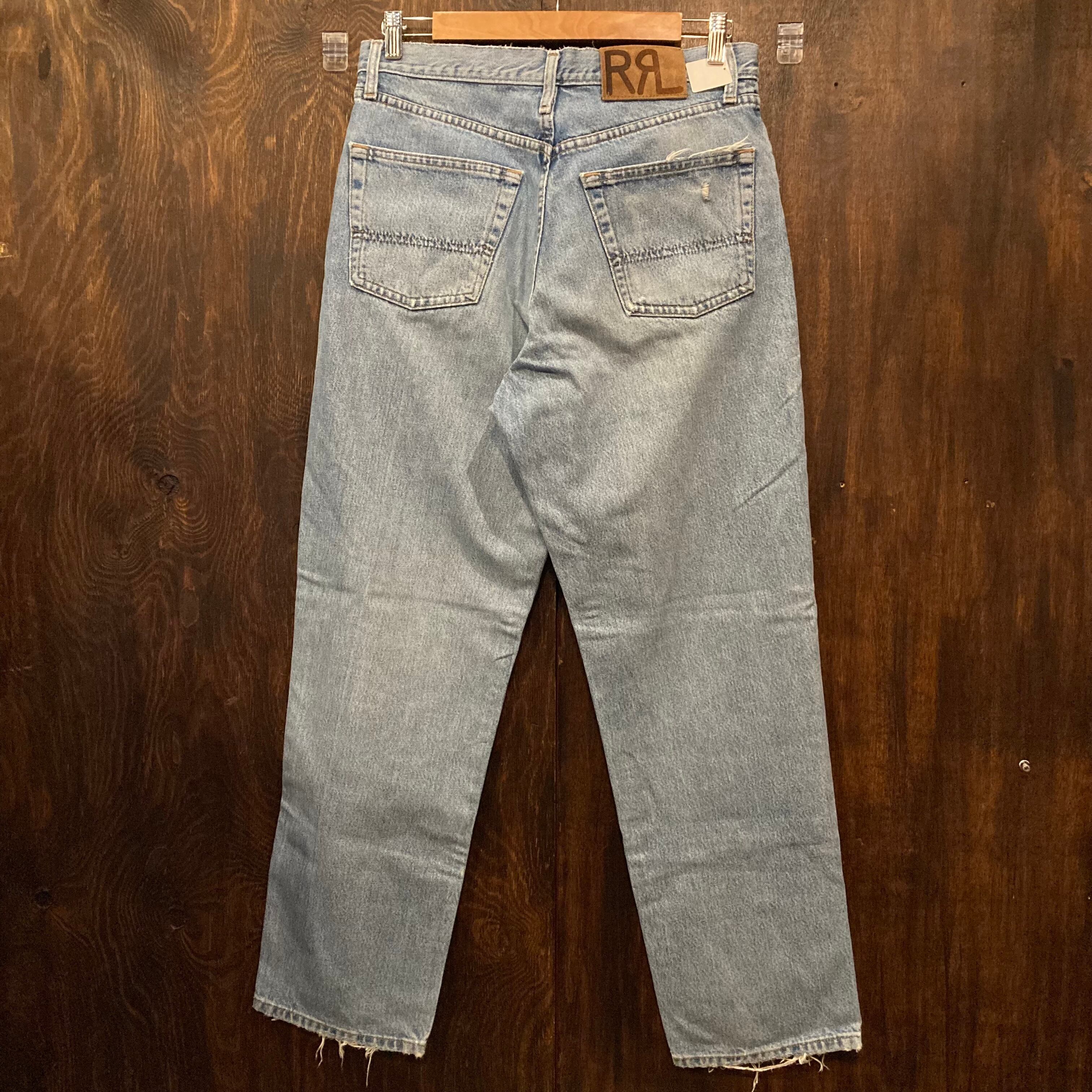 RRL ラルフローレン ダブルアールエル 90s デニムパンツ ダメージ