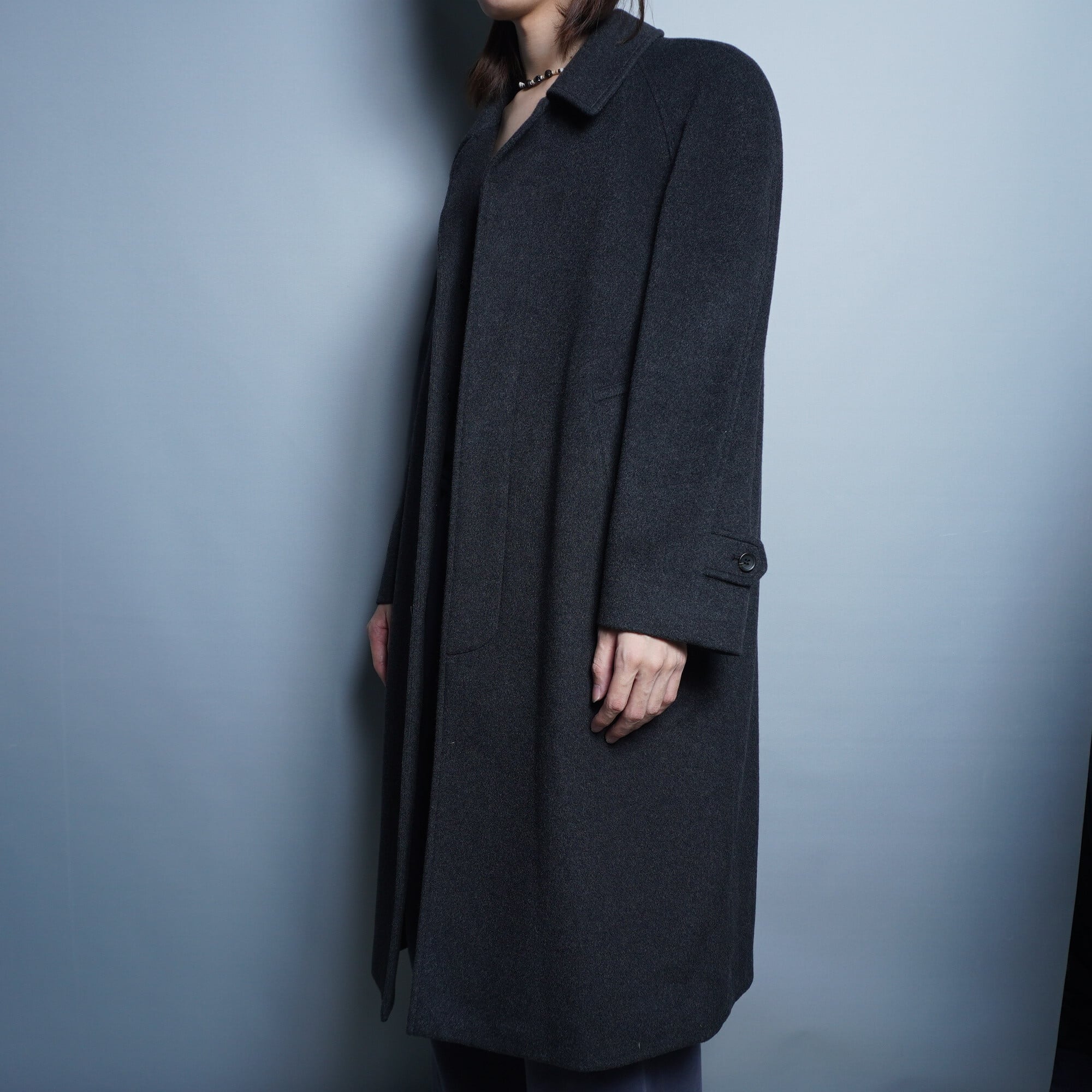 Yves Saint Laurent】イヴ・サンローラン カシミア100%WOOLステン