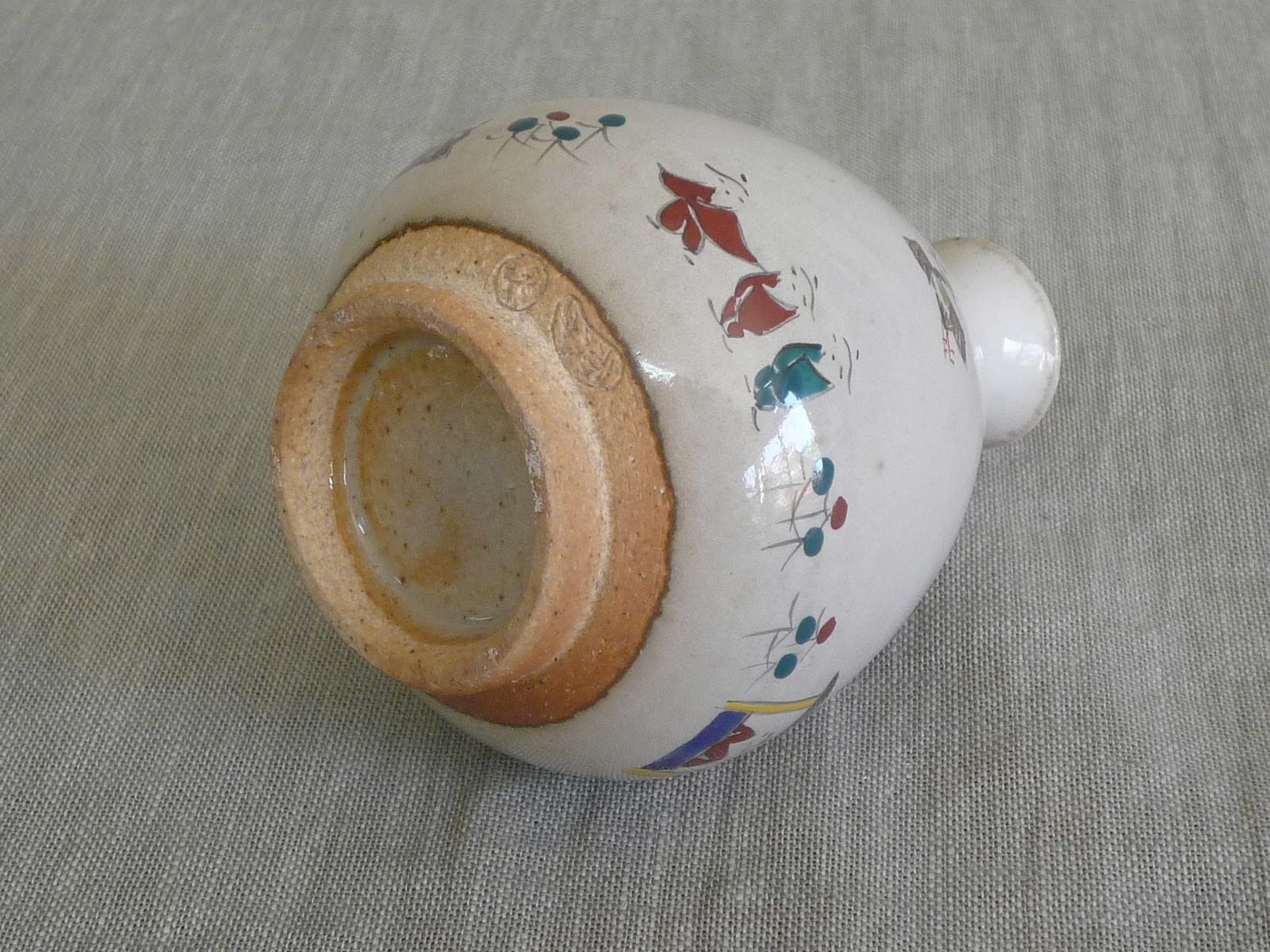 奈良絵花入 | 赤膚焼窯元 大塩昭山