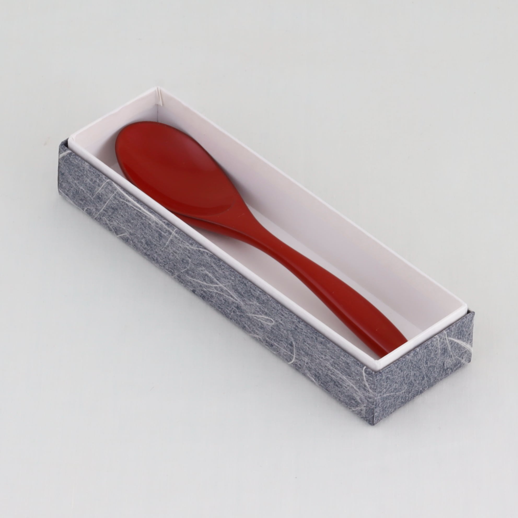 952-2 輪島うるし塗 和食用スプーン／朱塗 | 輪島塗 加藤漆器店 公式