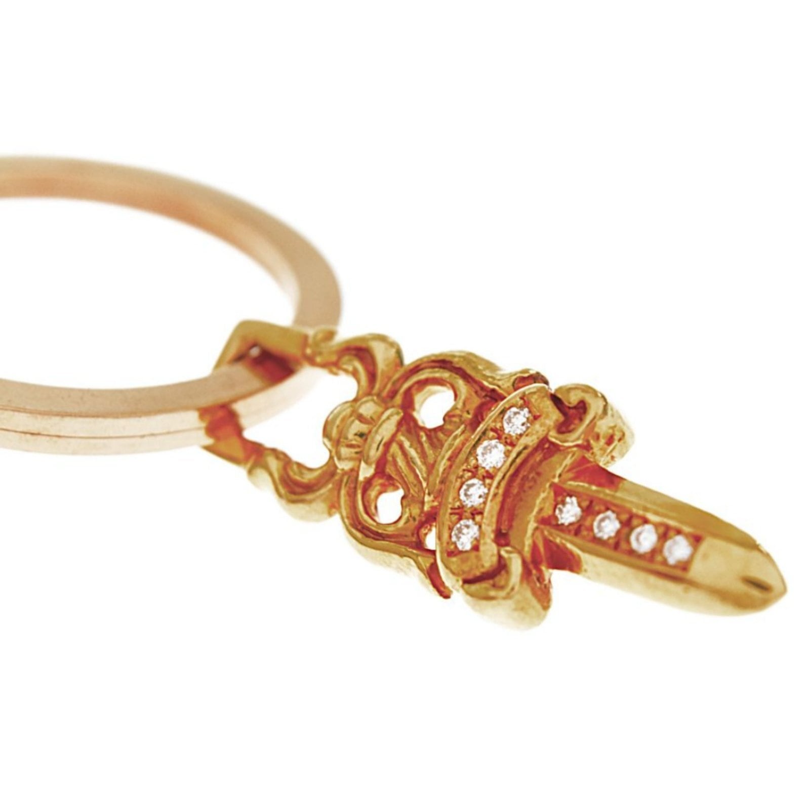 CHROME HEARTS クロムハーツ 22K CLP CHN CLASSIC-S ショート