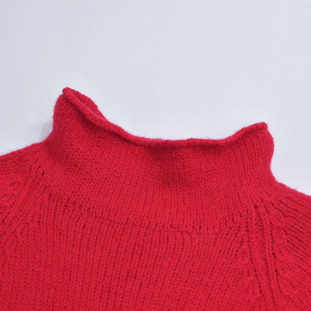 90s J.CREW ジェイ・クルー ロールネック セーター ハイネック プル